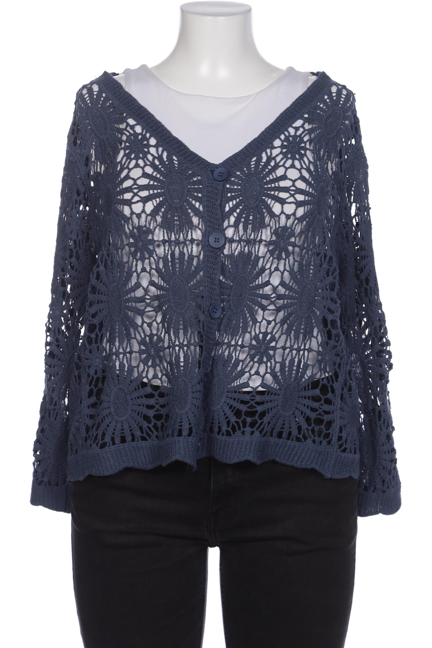 

Ulla Popken Damen Strickjacke, marineblau, Gr. 52