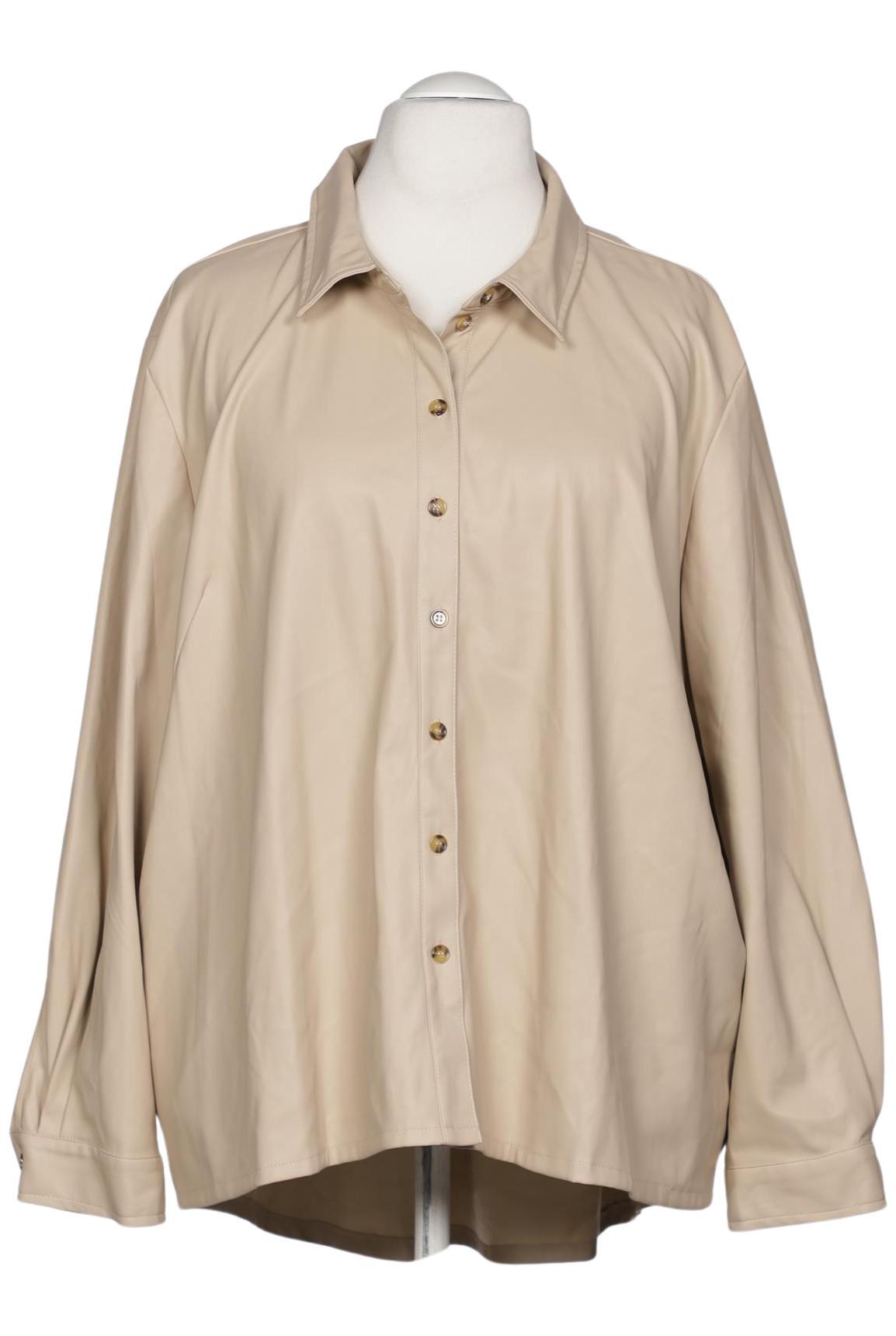 

Ulla Popken Damen Bluse, beige, Gr. 58