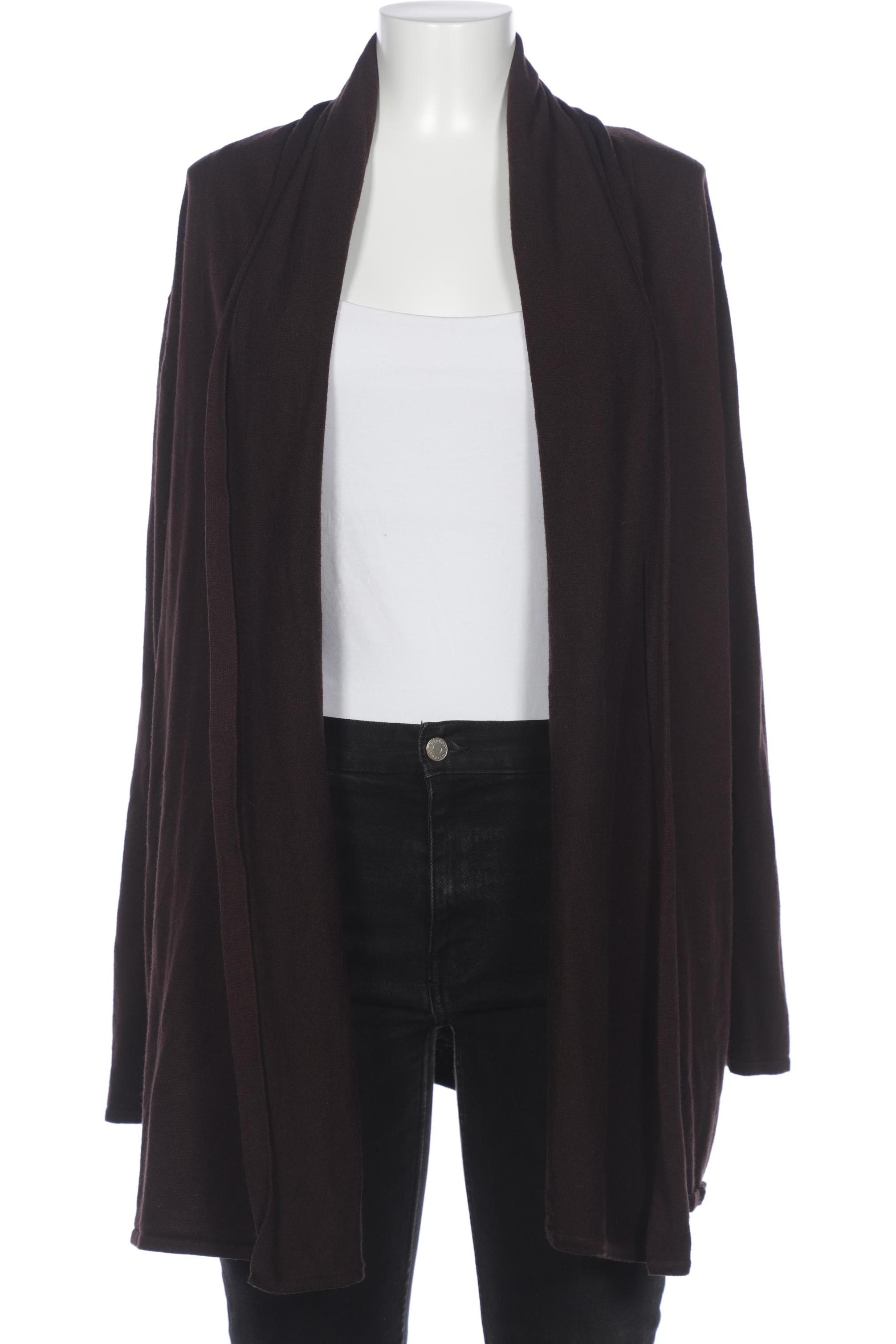 

Ulla Popken Damen Strickjacke, braun, Gr. 46