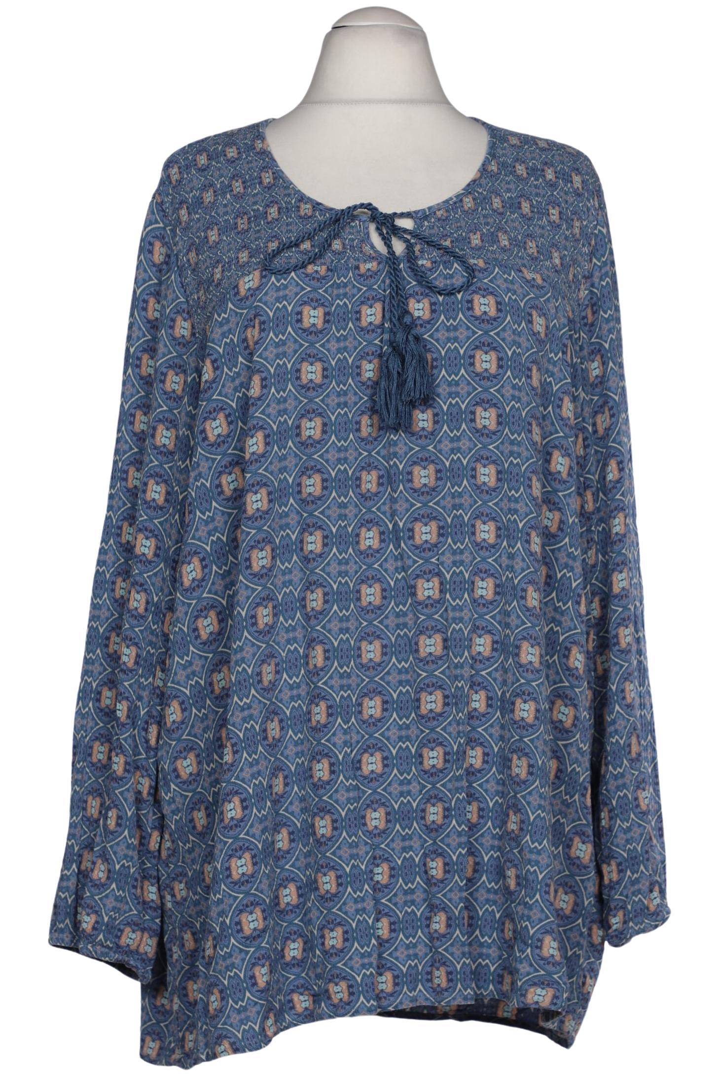 

Ulla Popken Damen Bluse, blau, Gr. 54