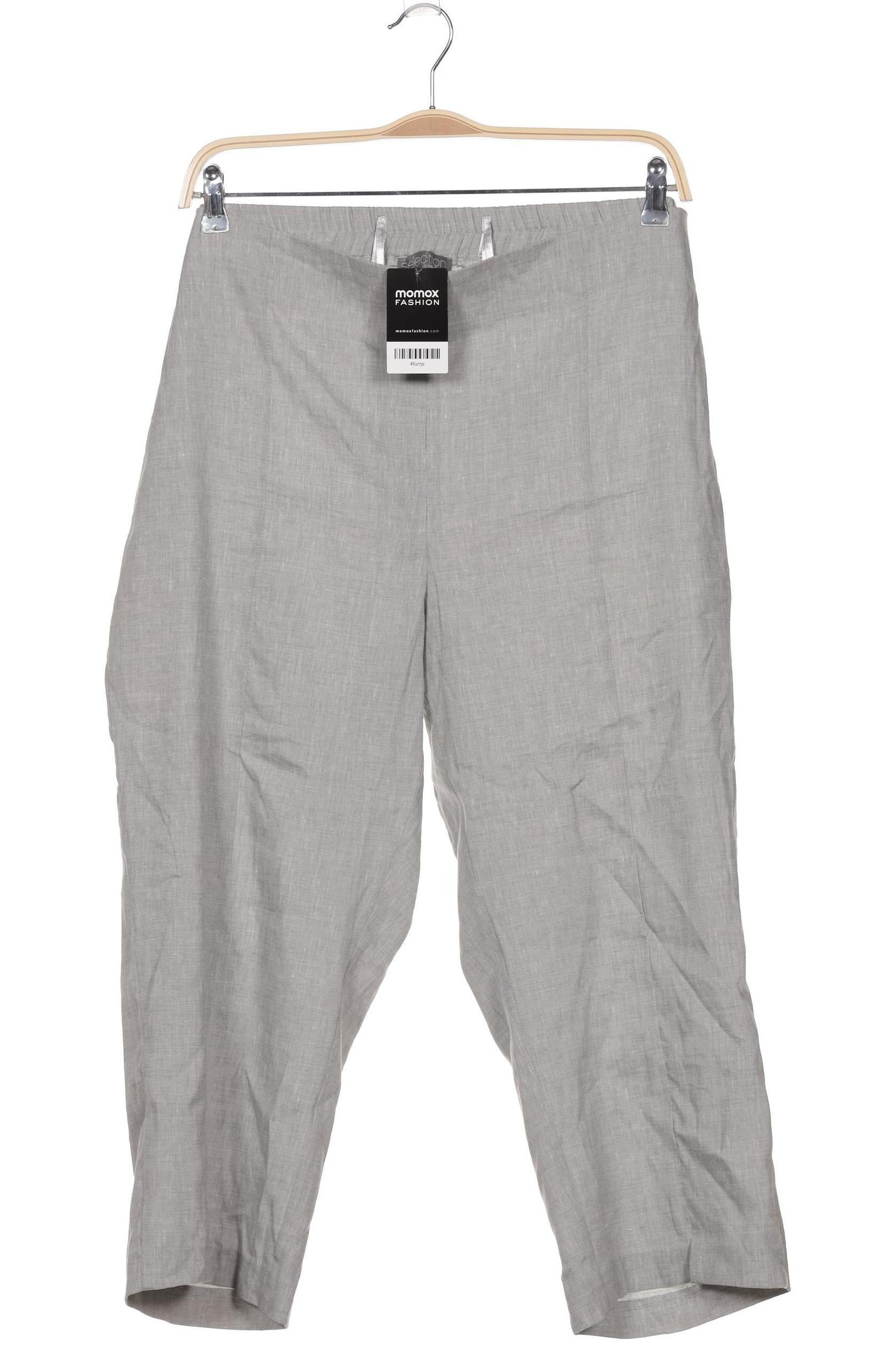 

Ulla Popken Damen Stoffhose, grau, Gr. 52