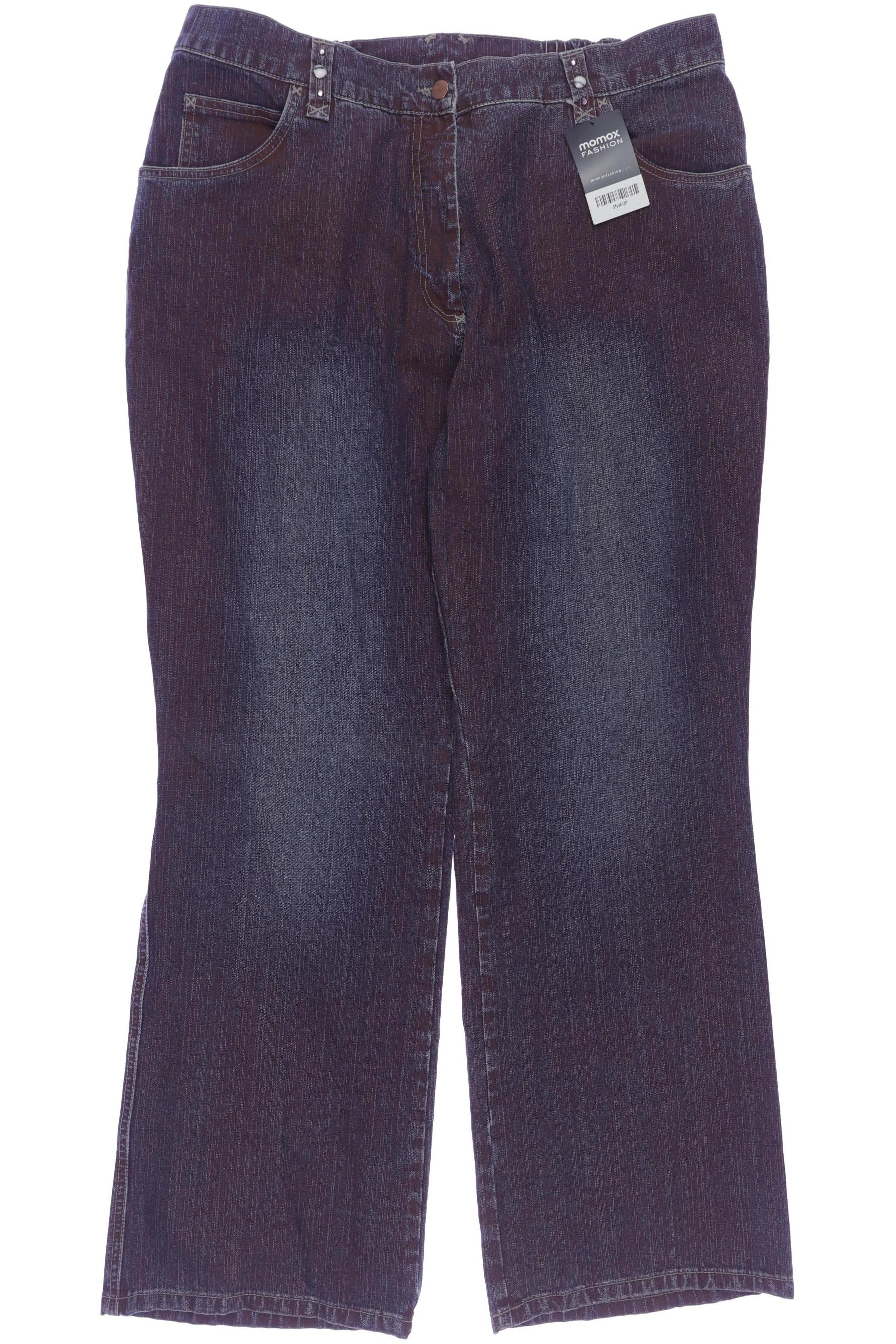 

Ulla Popken Damen Jeans, bordeaux, Gr. 48