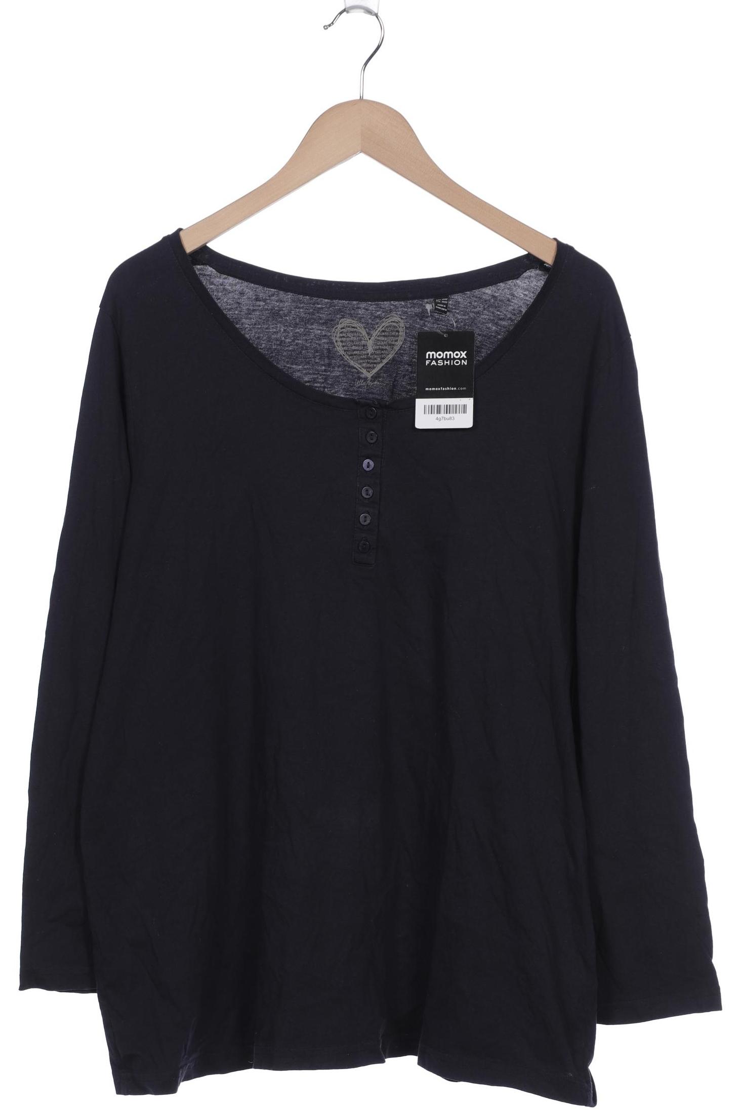 

Ulla Popken Damen Langarmshirt, marineblau