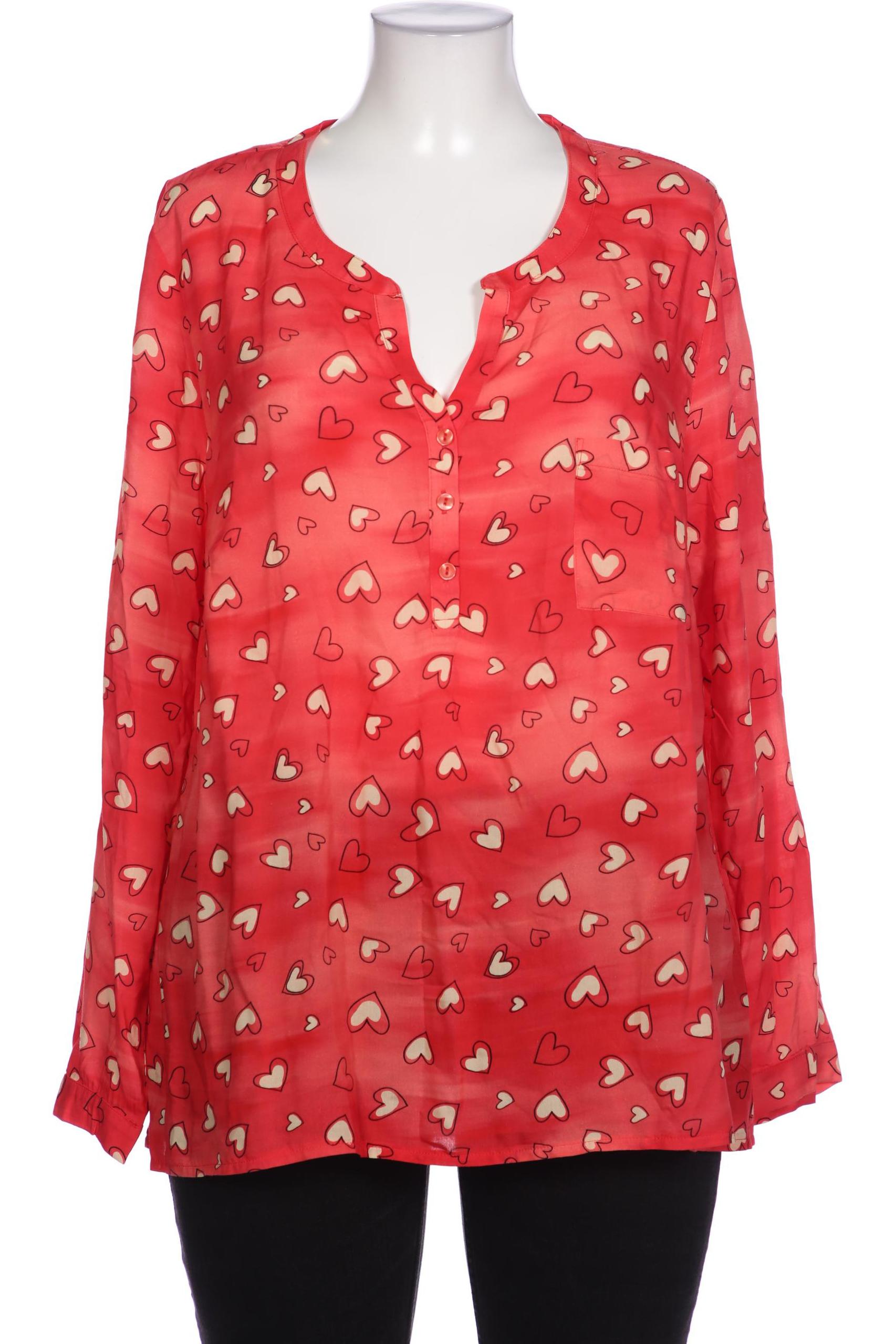 

Ulla Popken Damen Bluse, rot, Gr. 46