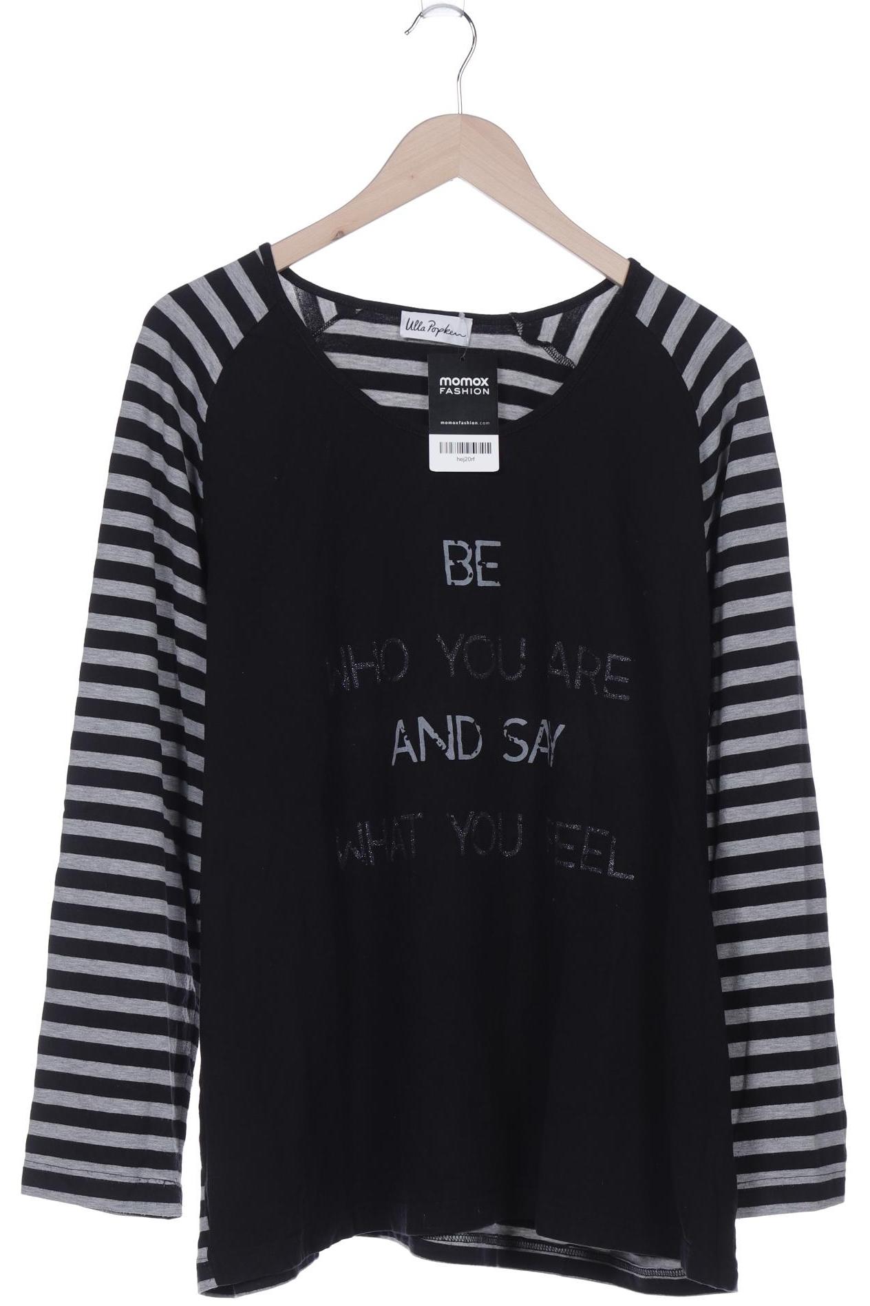 

Ulla Popken Damen Langarmshirt, schwarz, Gr. 50