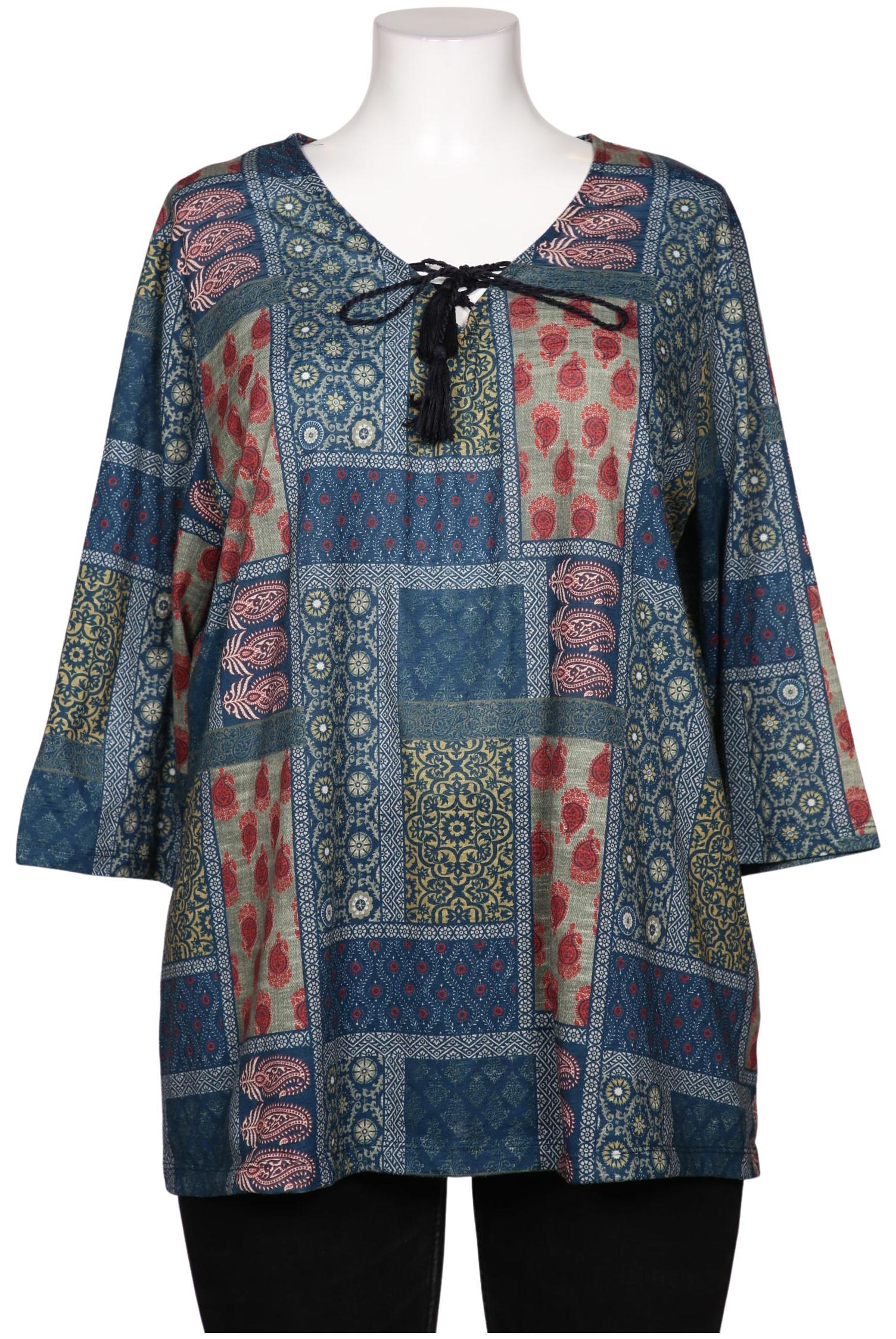 

Ulla Popken Damen Bluse, marineblau, Gr. 46