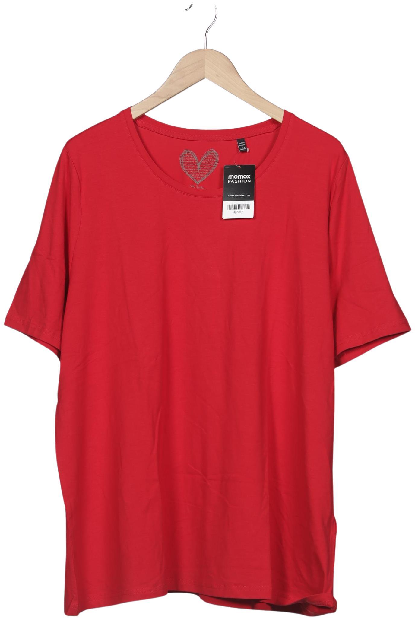 

Ulla Popken Damen T-Shirt, rot, Gr. 50