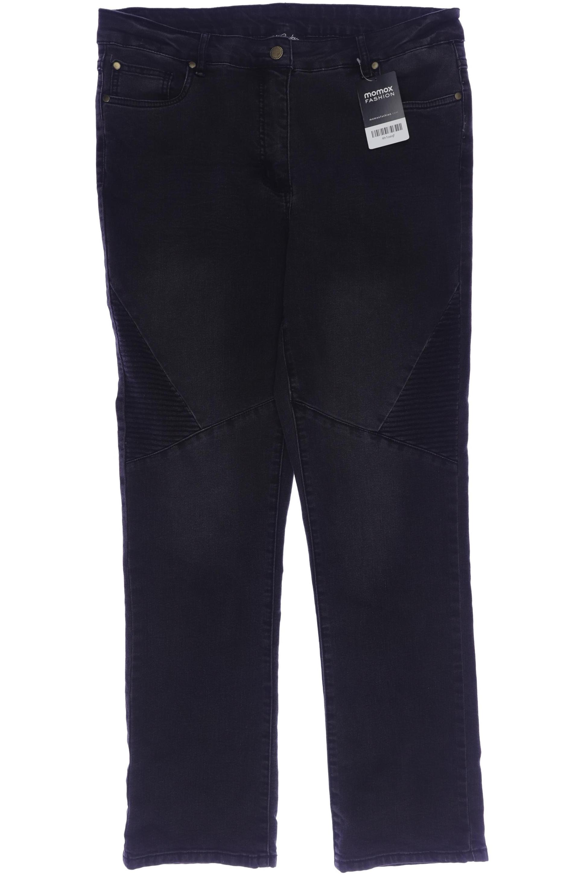 

Ulla Popken Damen Jeans, schwarz, Gr. 44