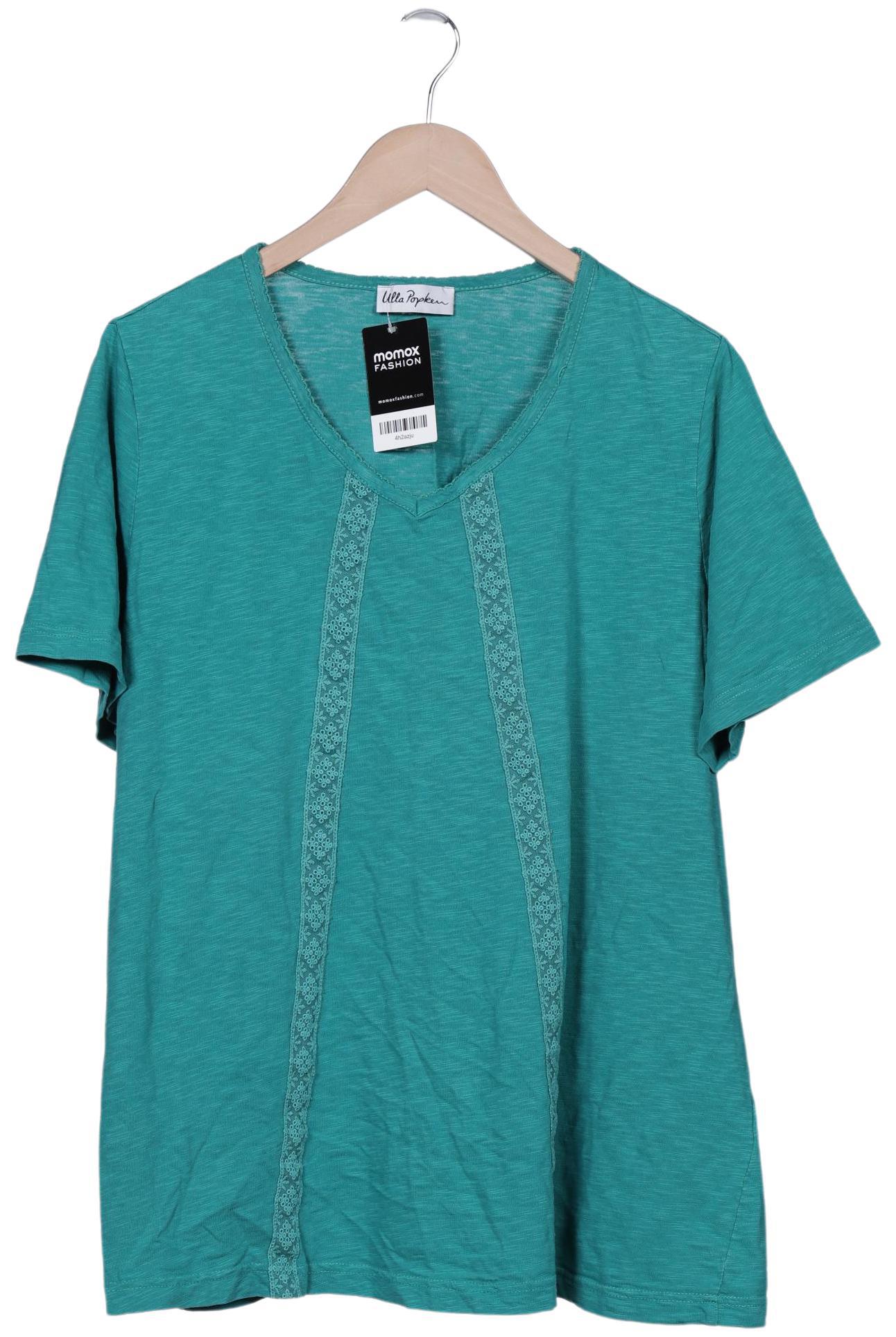 

Ulla Popken Damen T-Shirt, türkis, Gr. 48