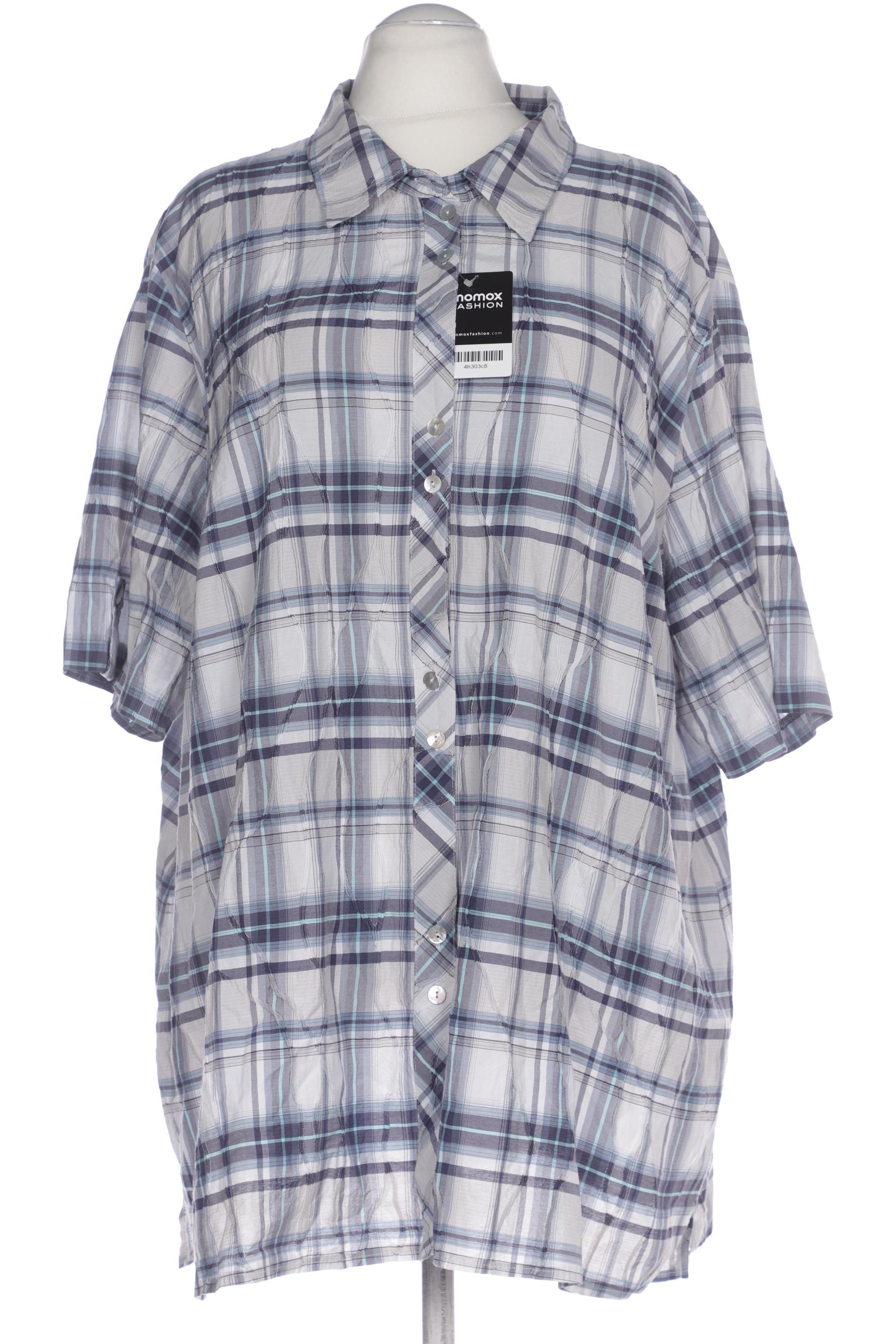 

Ulla Popken Damen Bluse, blau, Gr. 54
