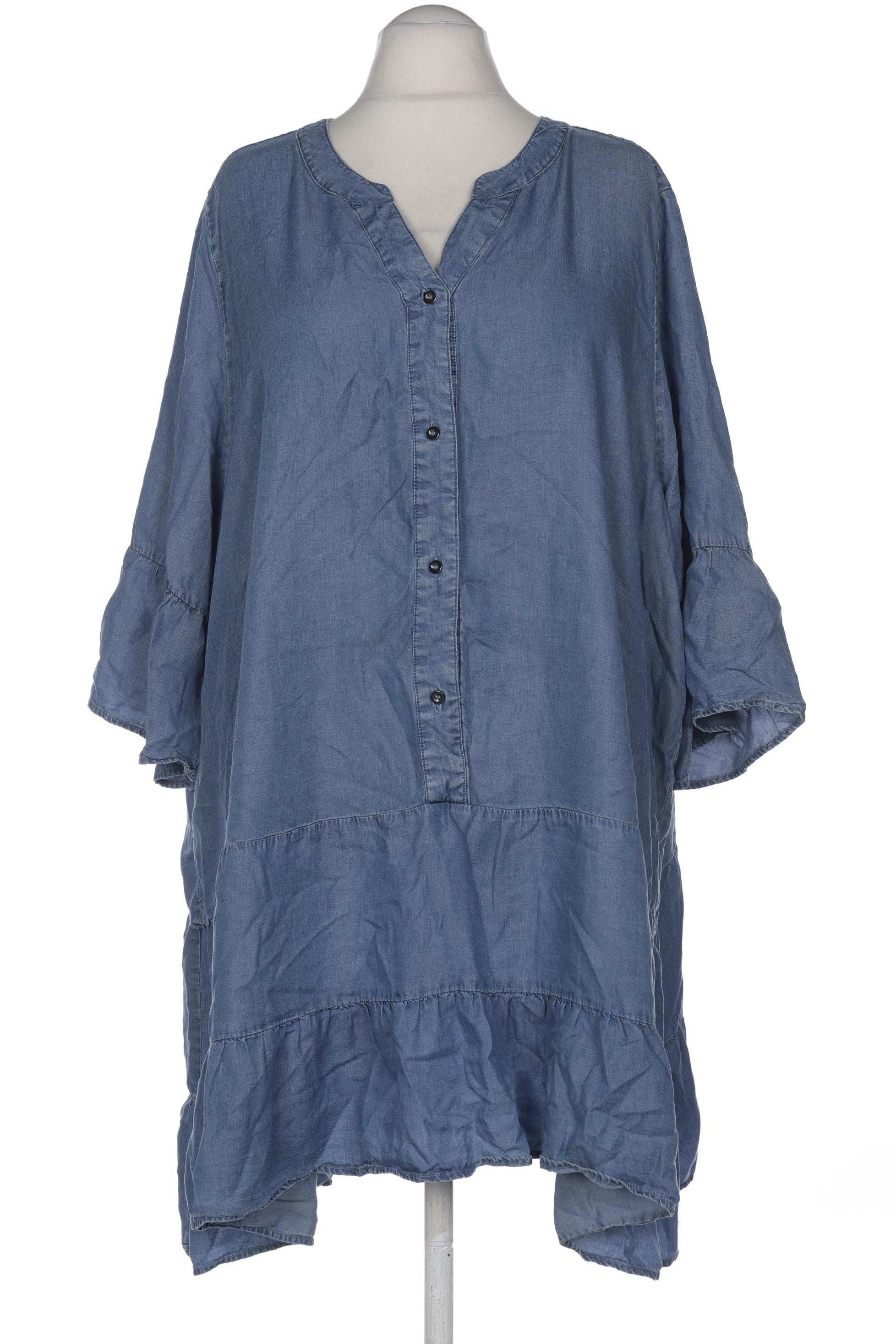 

Ulla Popken Damen Bluse, blau, Gr. 58