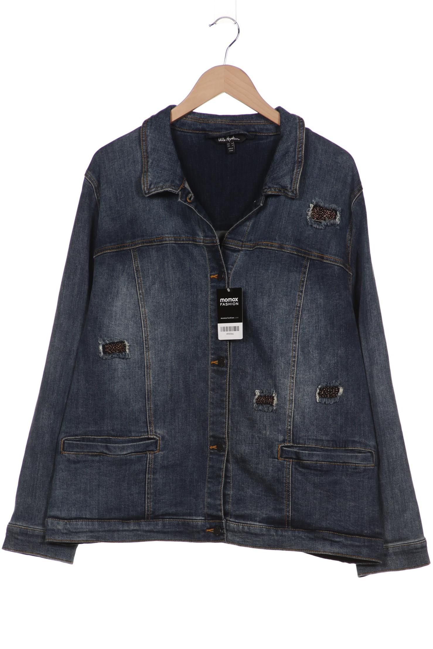 

Ulla Popken Damen Jacke, blau, Gr. 48