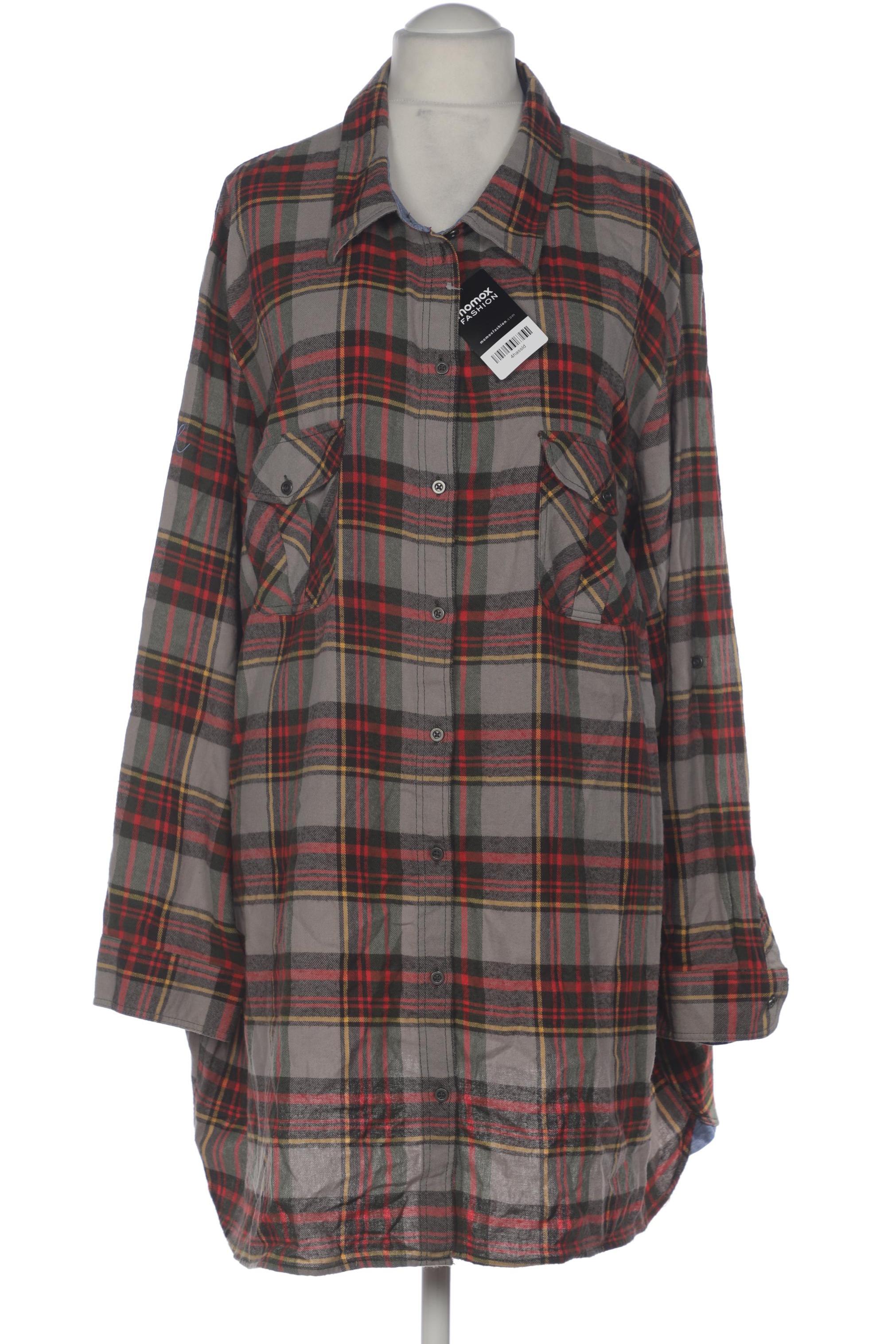 

Ulla Popken Damen Bluse, grau, Gr. 58