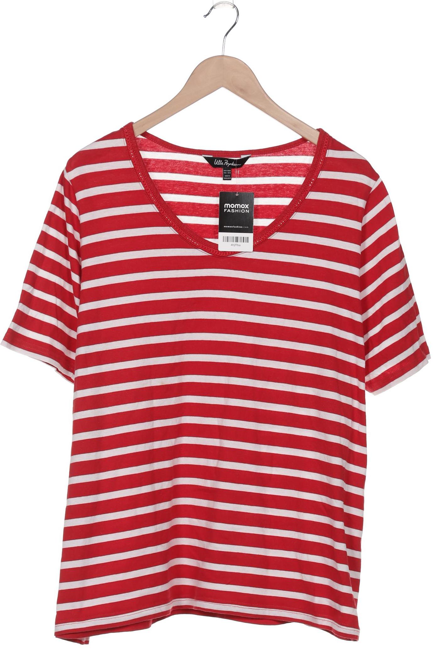 

Ulla Popken Damen T-Shirt, rot, Gr. 46