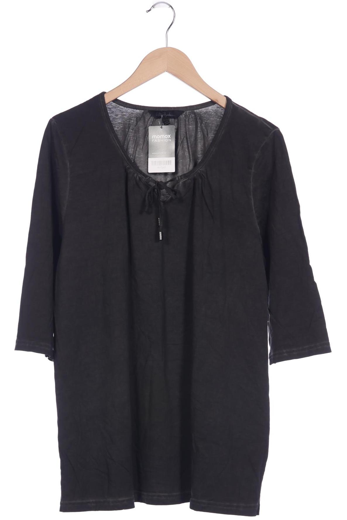 

Ulla Popken Damen Langarmshirt, grau, Gr. 46