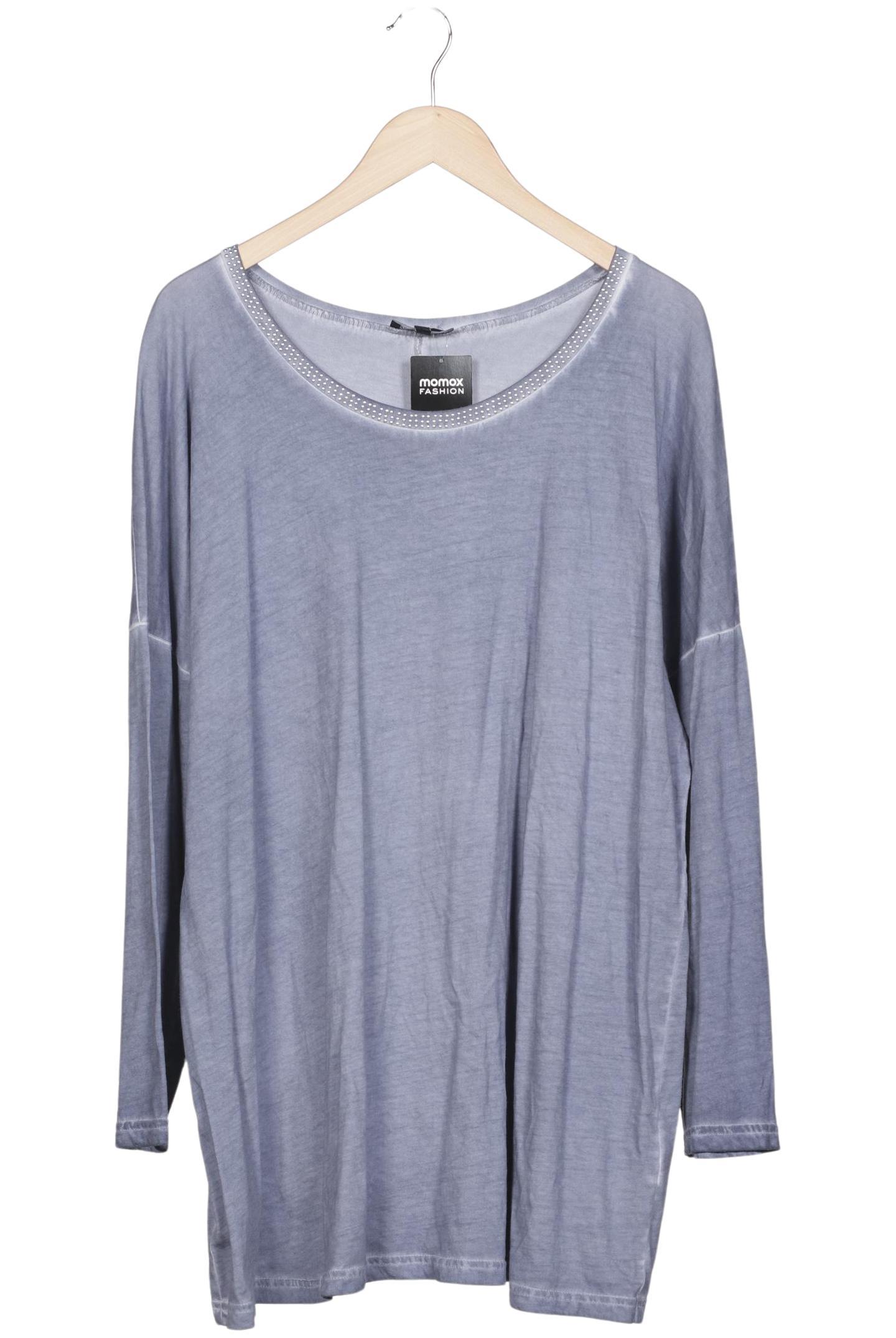 

Ulla Popken Damen Langarmshirt, hellblau, Gr. 50