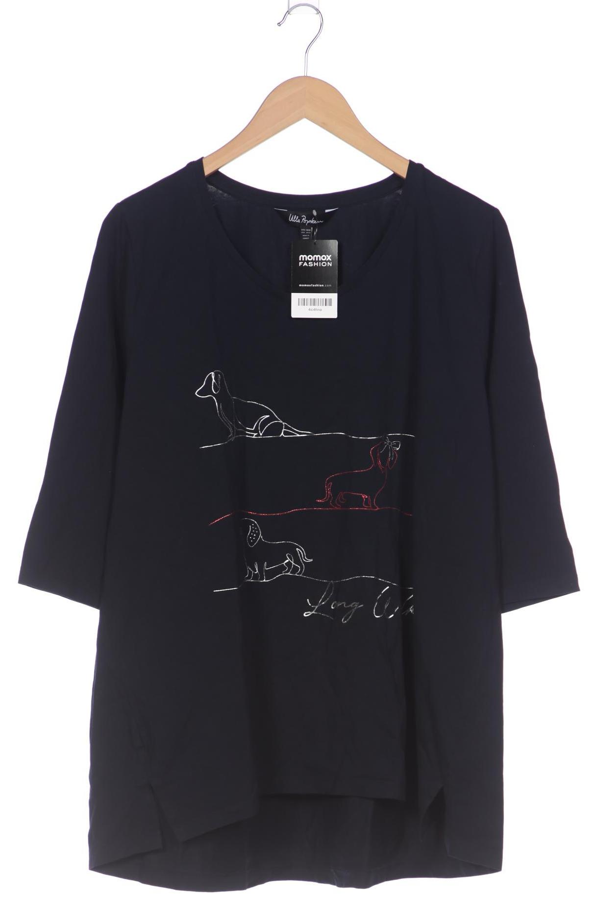 

Ulla Popken Damen Langarmshirt, marineblau, Gr. 50