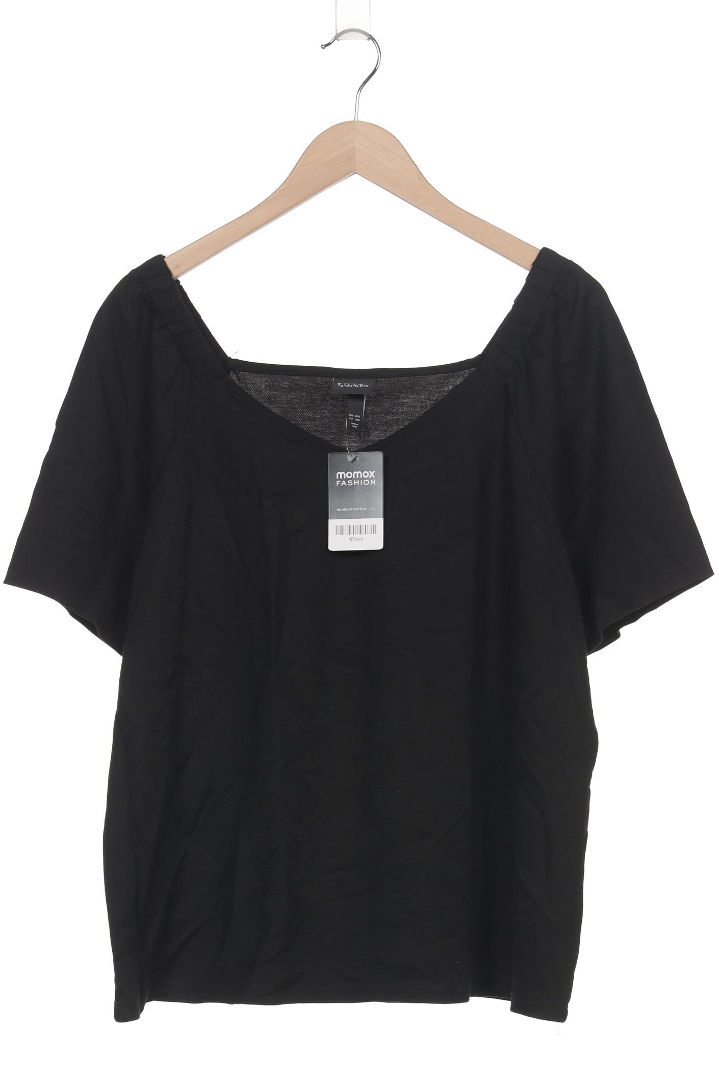 

Ulla Popken Damen T-Shirt, schwarz, Gr. 46