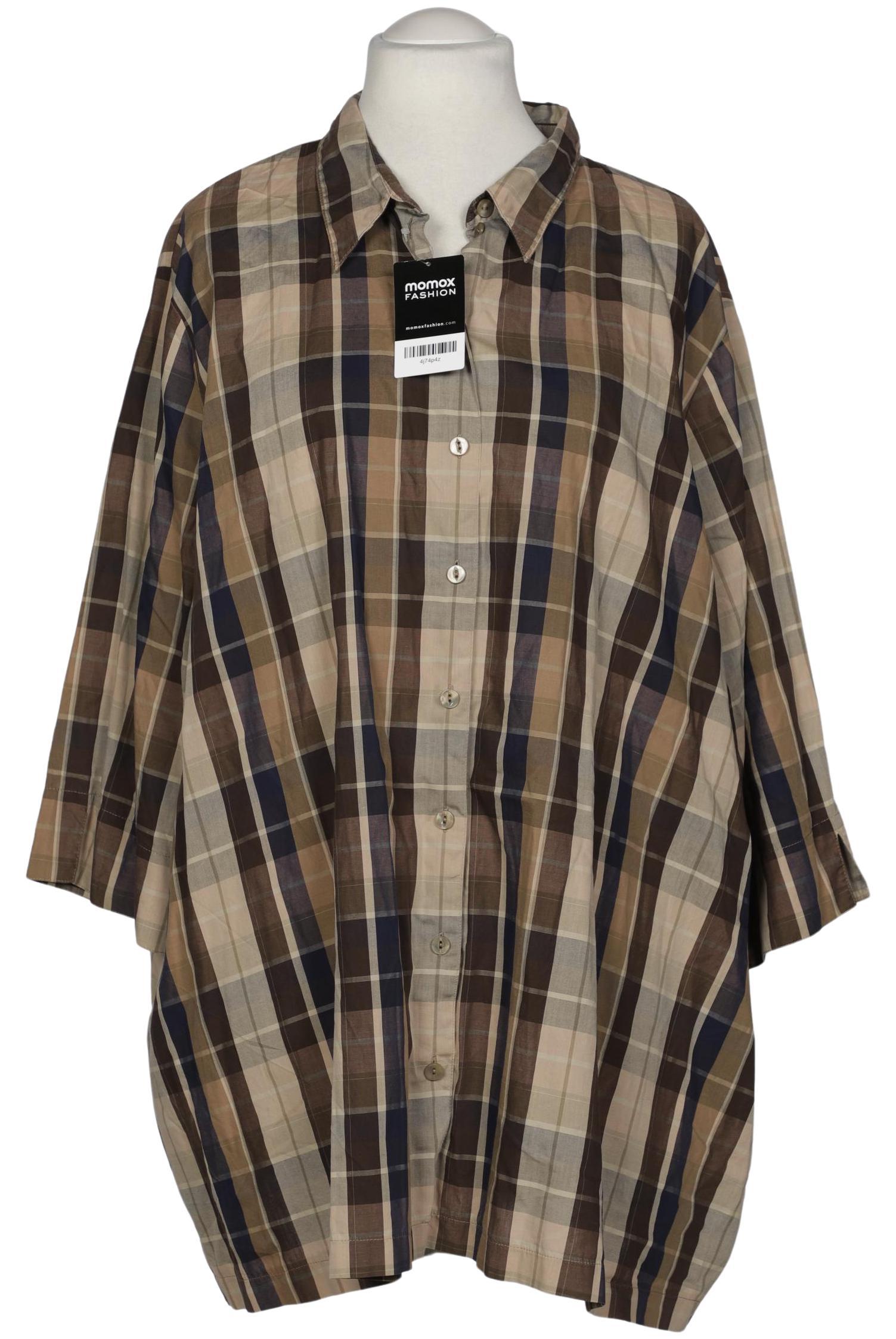 

Ulla Popken Damen Bluse, braun, Gr. 58