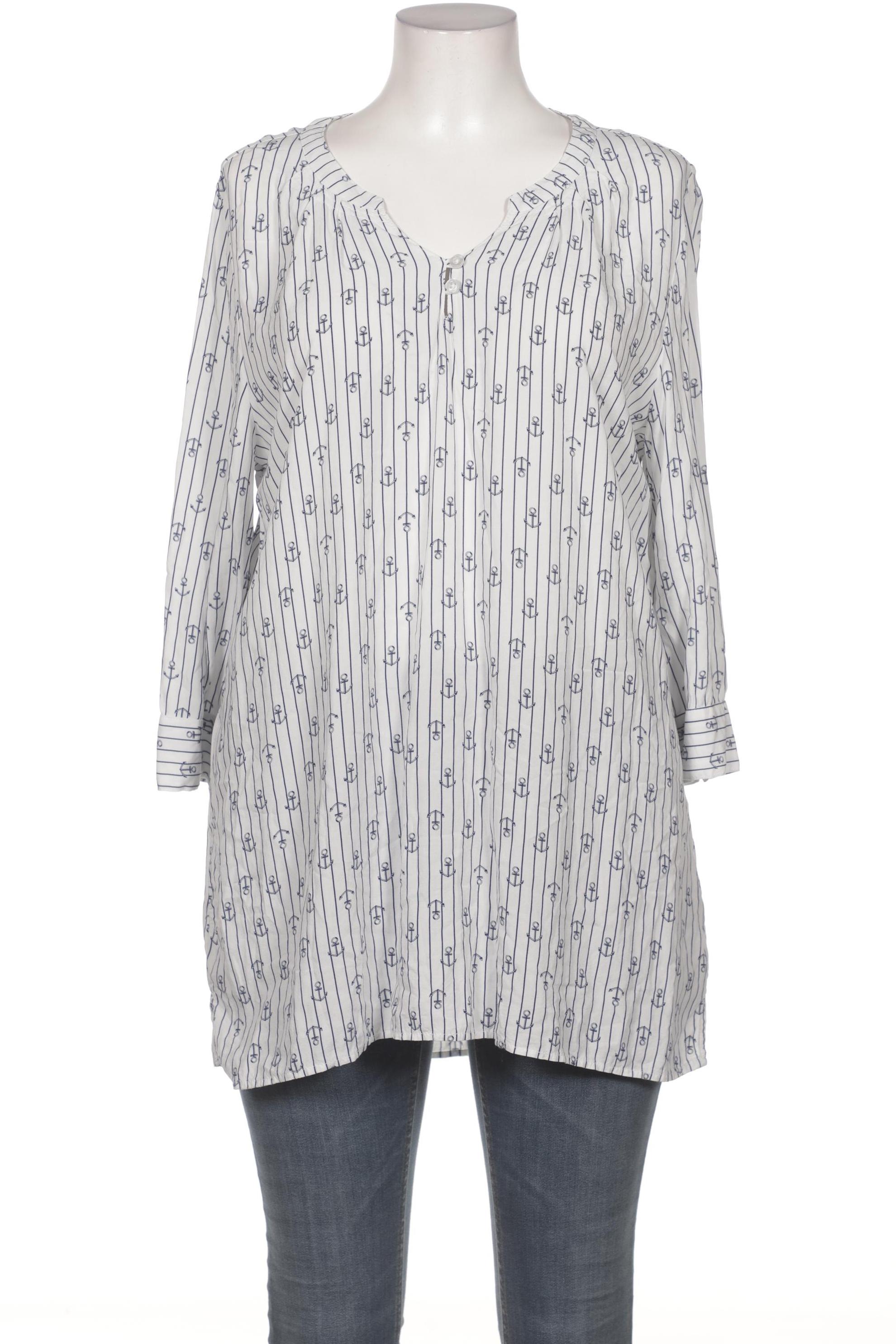 

Ulla Popken Damen Bluse, weiß, Gr. 42