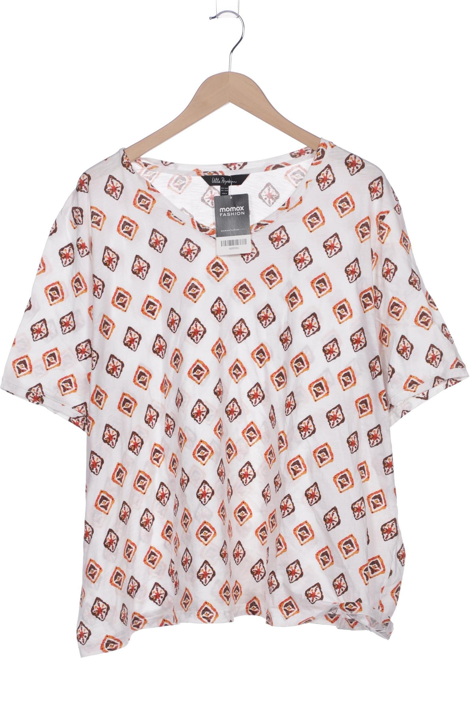 

Ulla Popken Damen T-Shirt, weiß, Gr. 54
