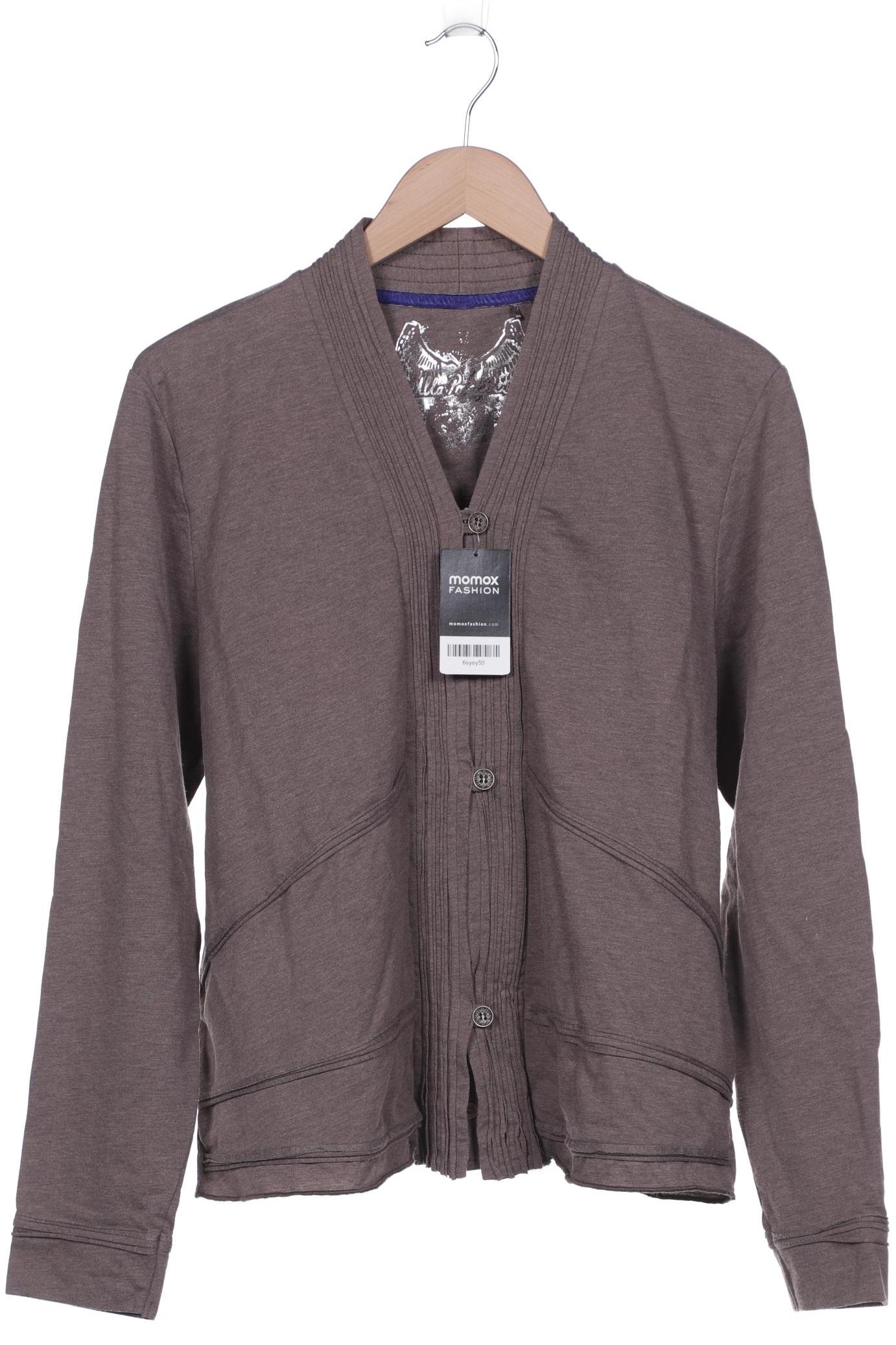 

Ulla Popken Damen Strickjacke, braun, Gr. 46