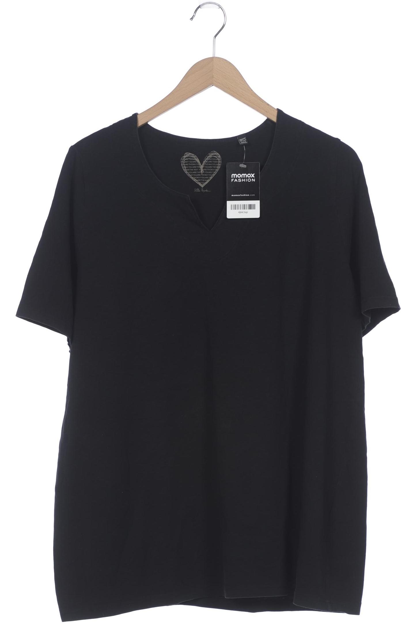 

Ulla Popken Damen T-Shirt, schwarz, Gr. 46