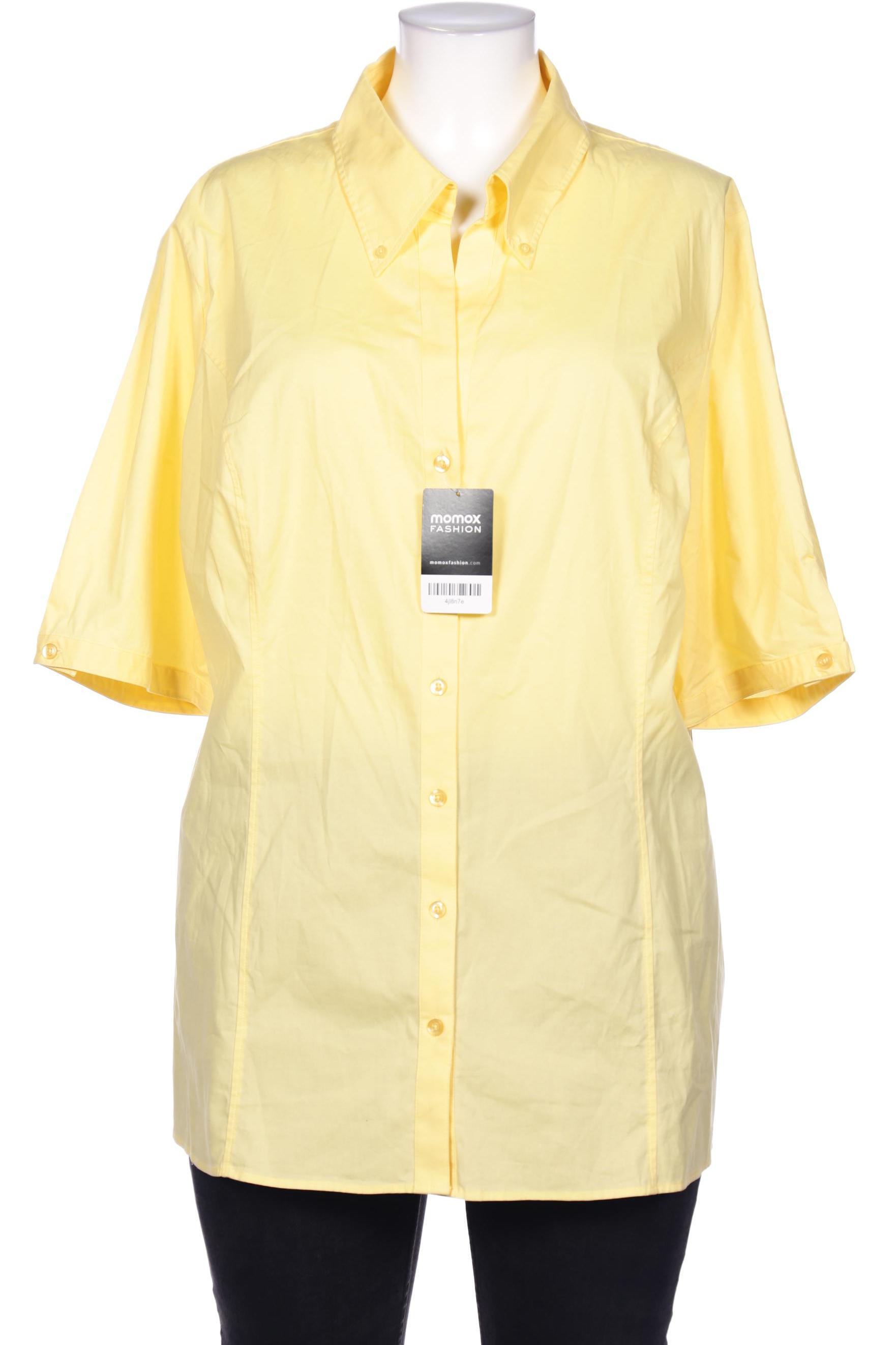 

Ulla Popken Damen Bluse, gelb, Gr. 50