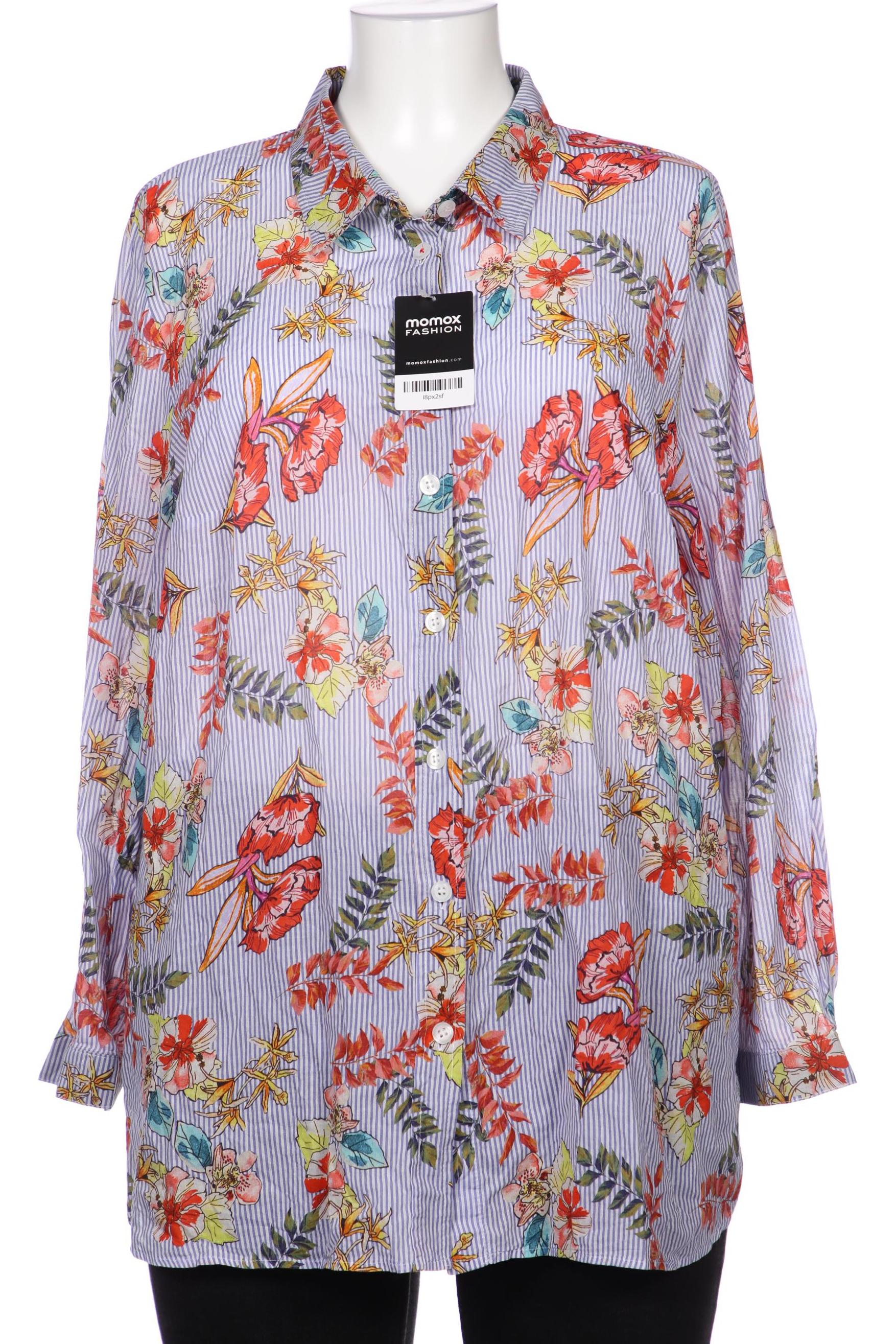 

Ulla Popken Damen Bluse, blau, Gr. 46