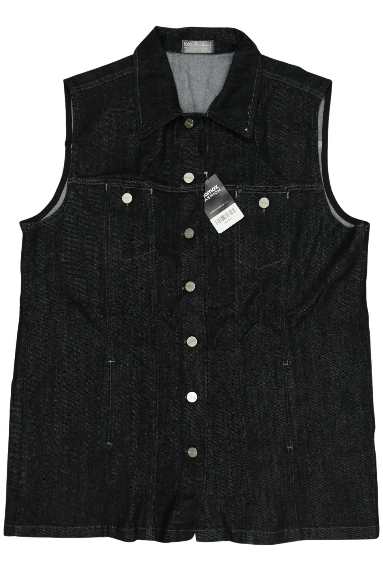 

Ulla Popken Damen Weste, schwarz, Gr. 42