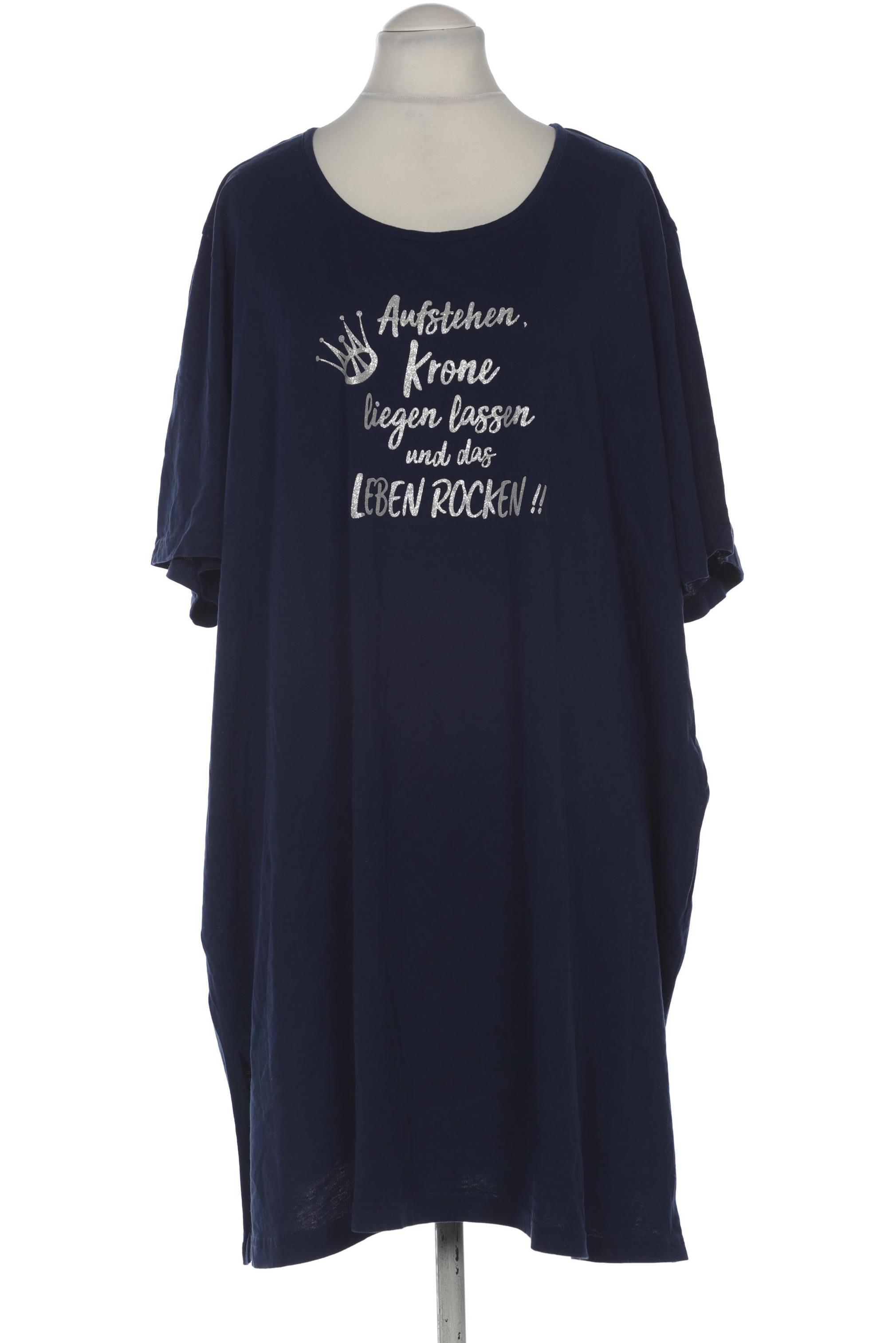 

Ulla Popken Damen T-Shirt, marineblau, Gr. 58