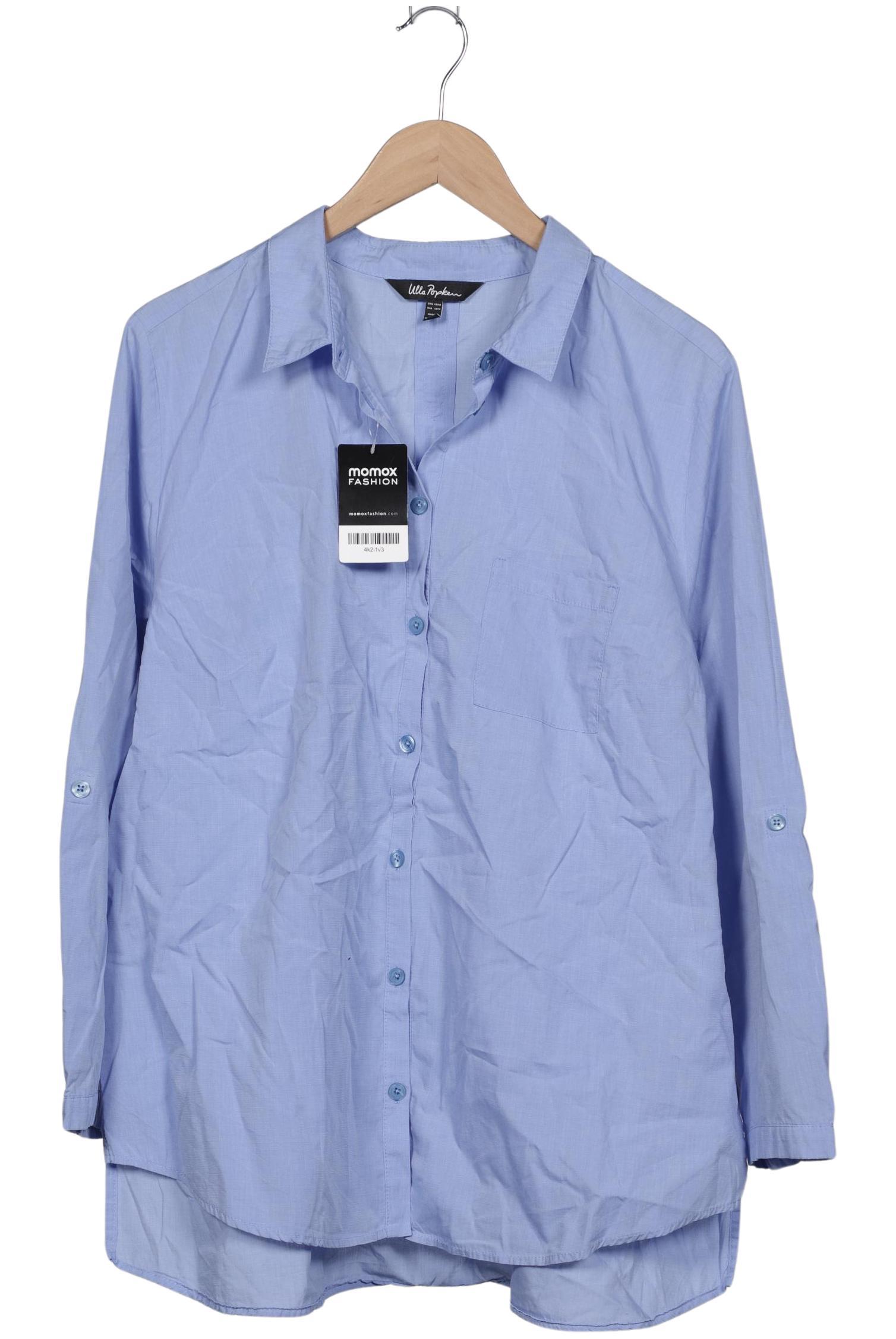 

Ulla Popken Damen Bluse, blau, Gr. 46