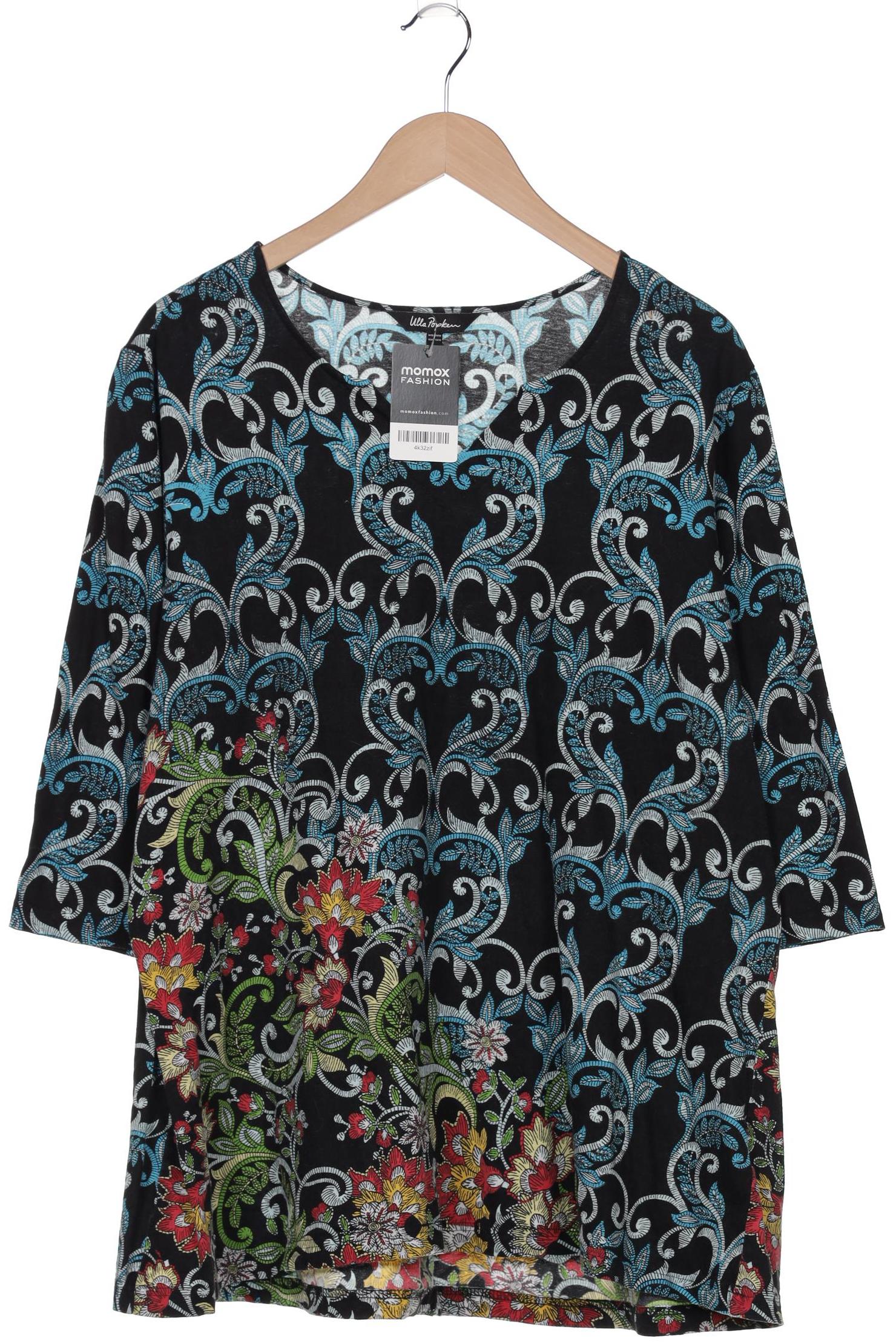

Ulla Popken Damen Langarmshirt, schwarz, Gr. 46