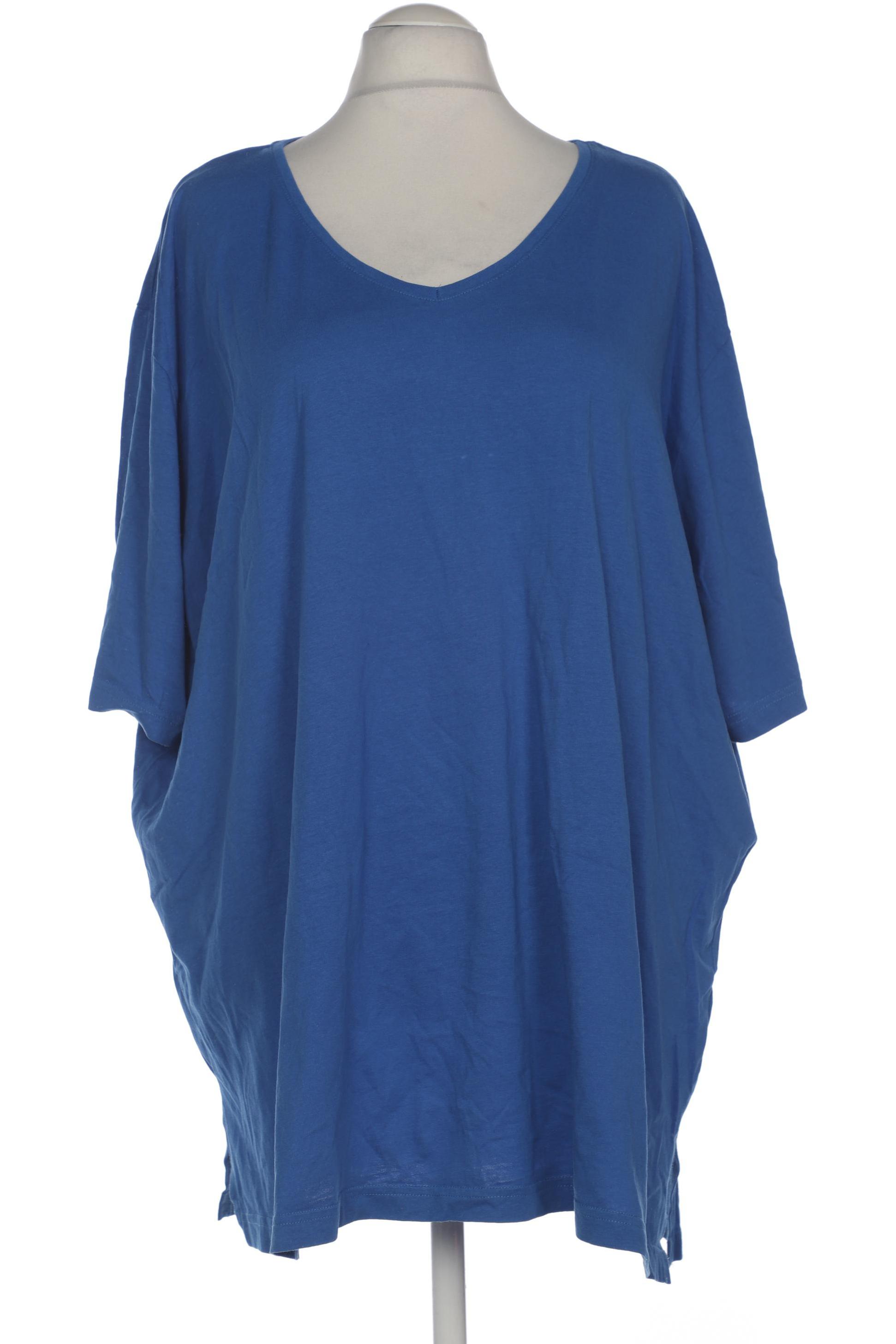 

Ulla Popken Damen T-Shirt, blau, Gr. 58