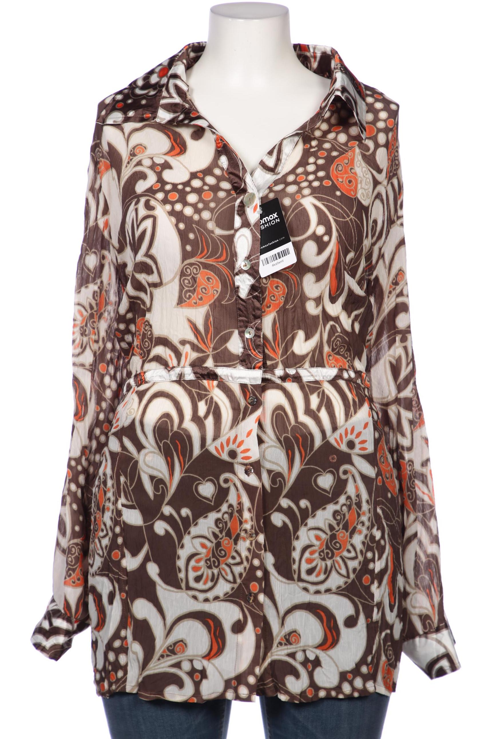 

Ulla Popken Damen Bluse, braun, Gr. 50