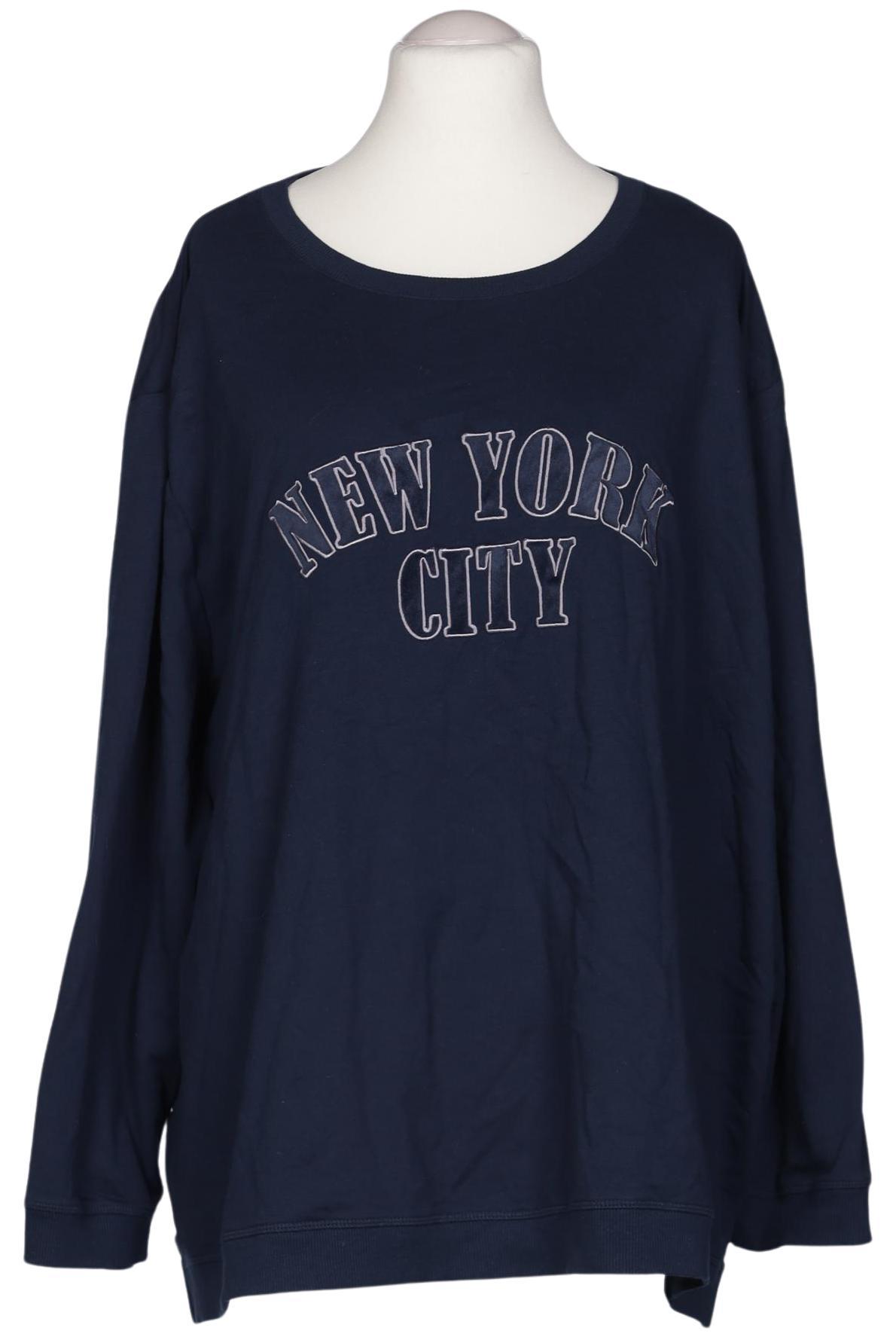 

Ulla Popken Damen Sweatshirt, marineblau, Gr. 58