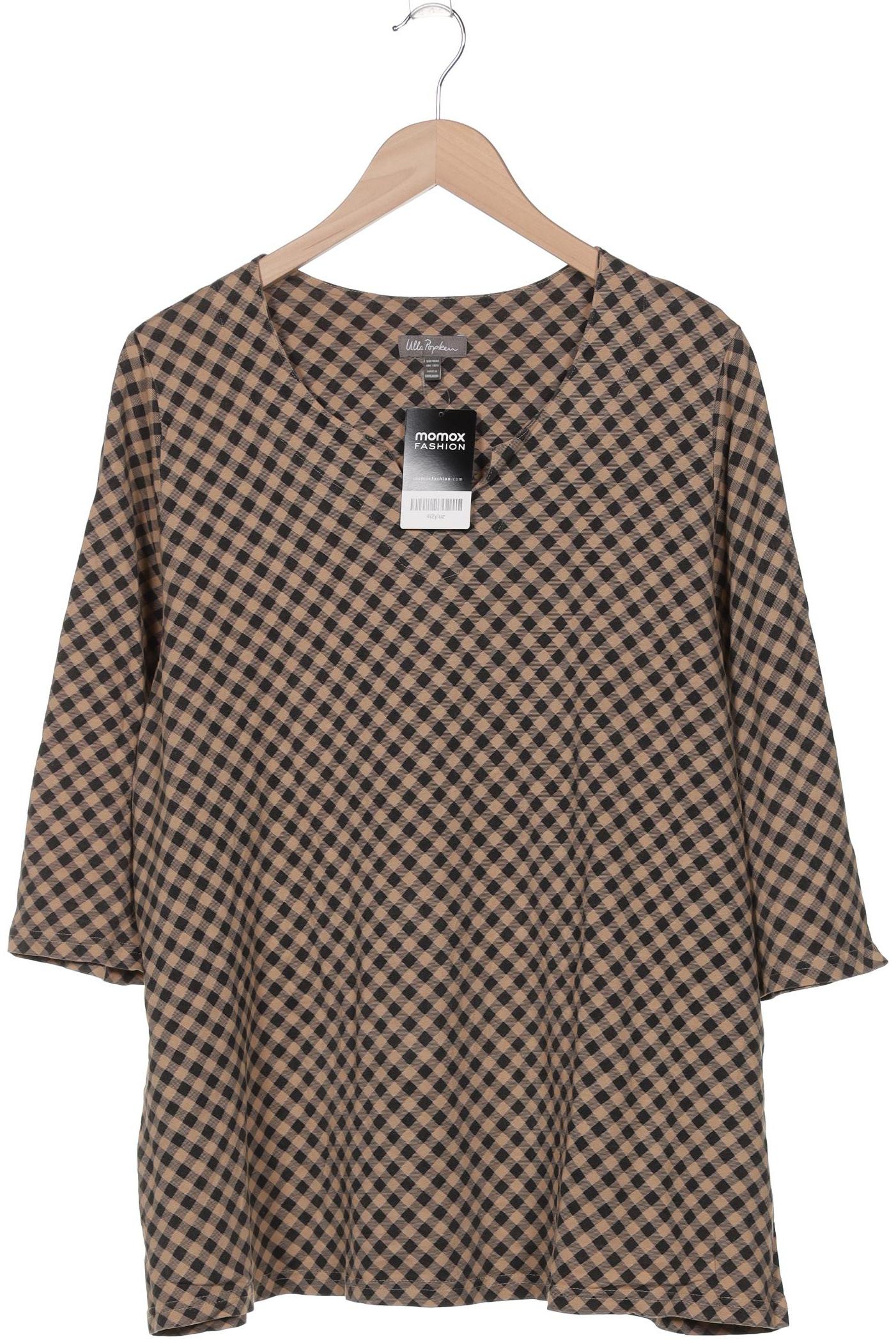 Thumbnail - Ulla Popken Damen Langarmshirt, braun, Gr. 46