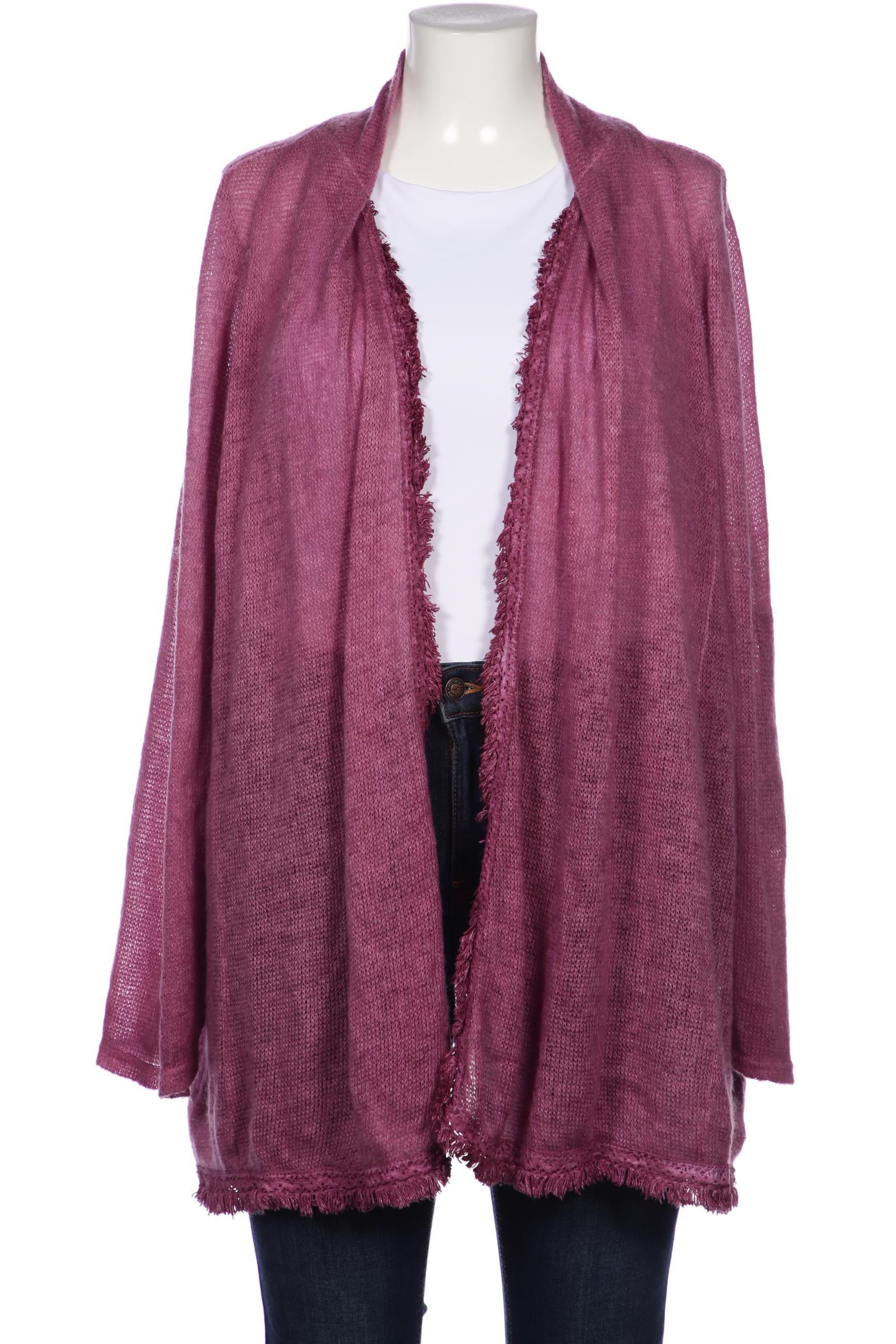 

Ulla Popken Damen Strickjacke, pink, Gr. 52