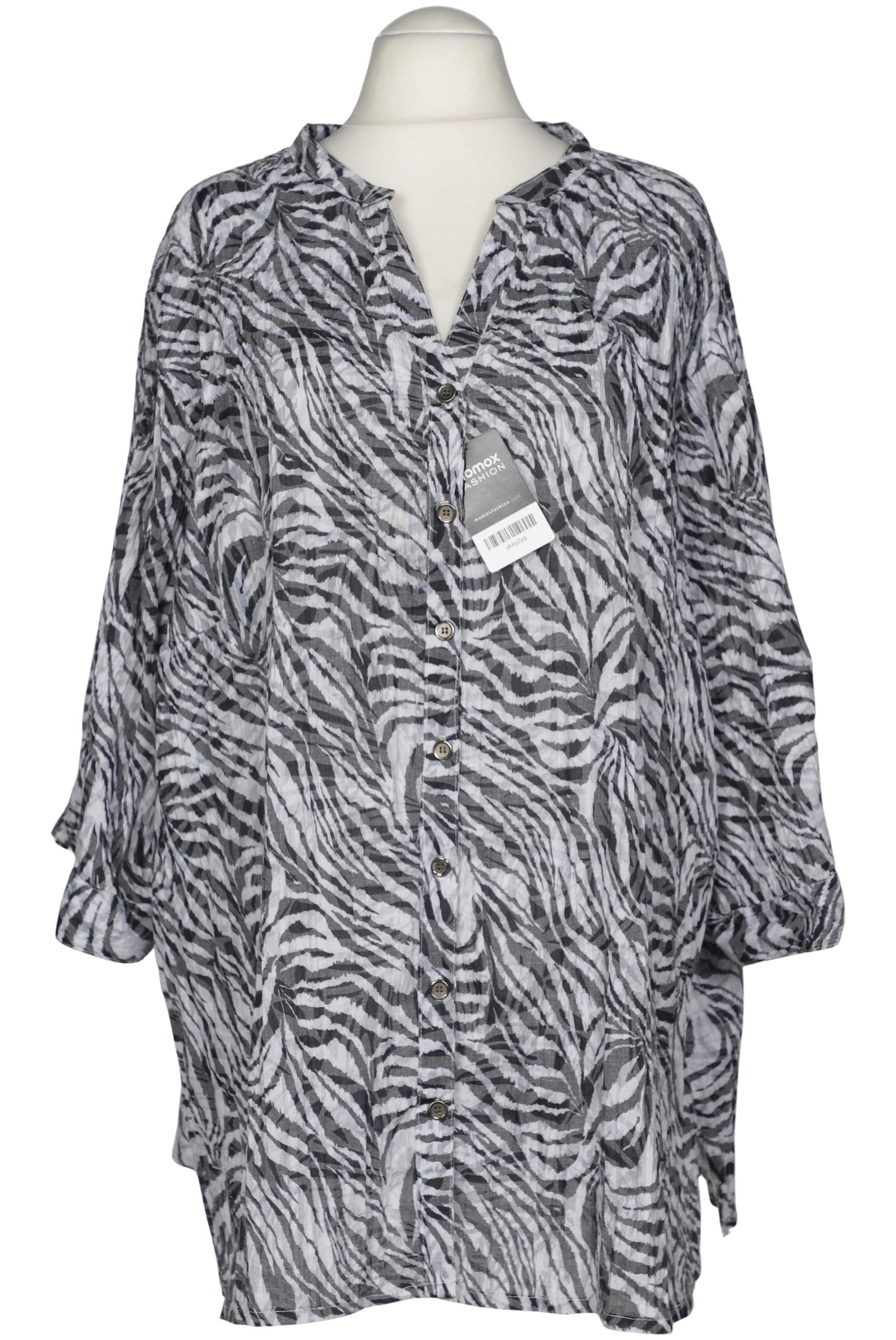 

Ulla Popken Damen Bluse, grau, Gr. 58