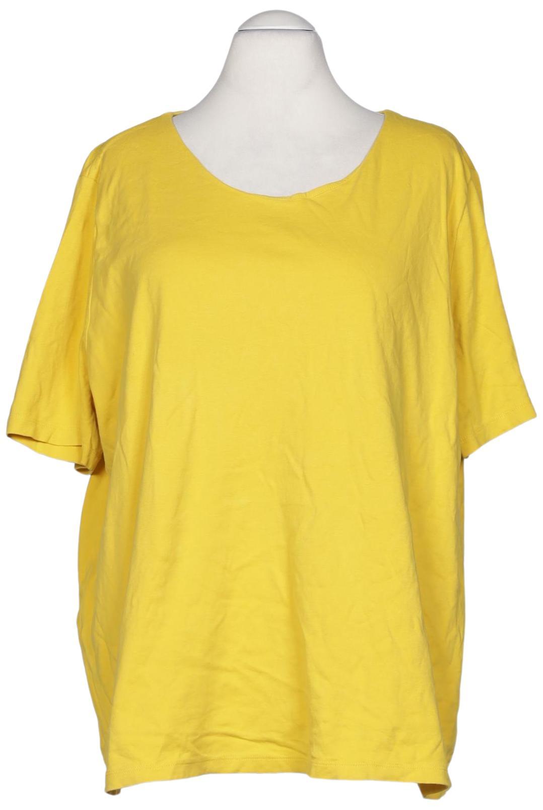 

Ulla Popken Damen T-Shirt, gelb, Gr. 54