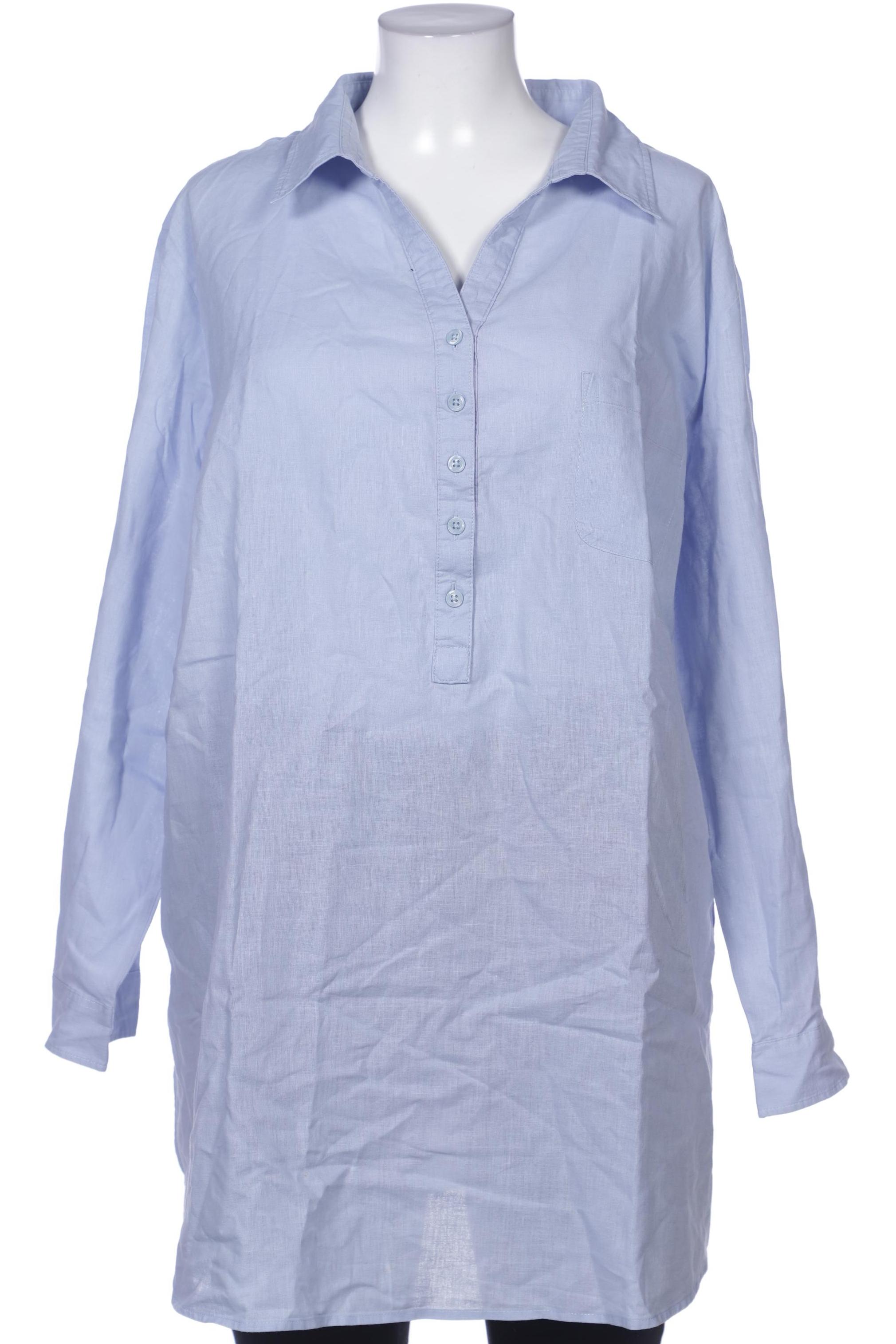 

Ulla Popken Damen Bluse, blau, Gr. 50