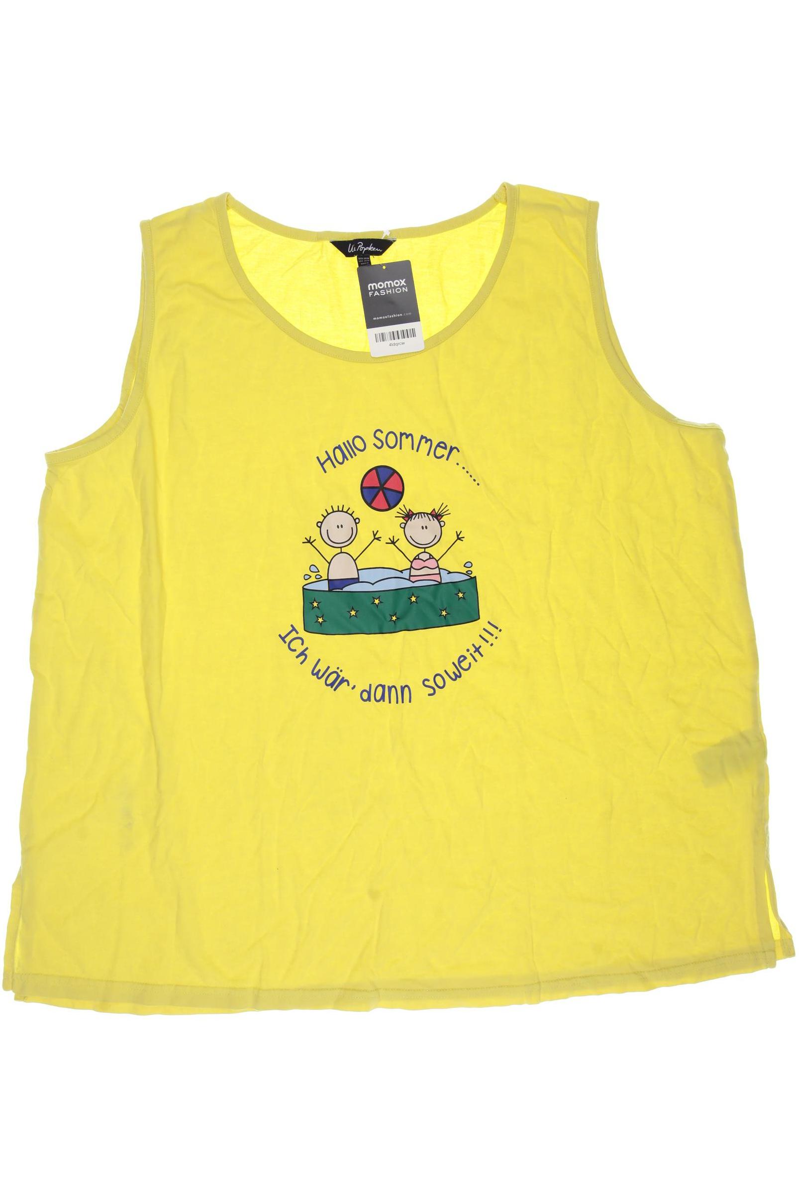 

Ulla Popken Damen Top, gelb, Gr. 54