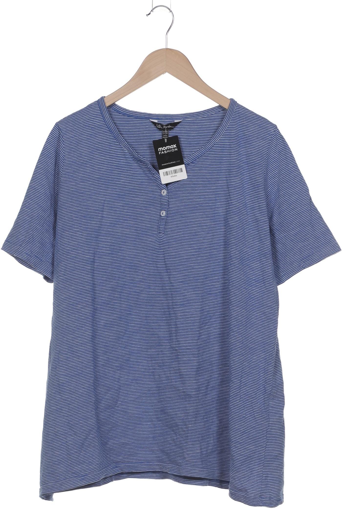 

Ulla Popken Damen T-Shirt, blau, Gr. 50
