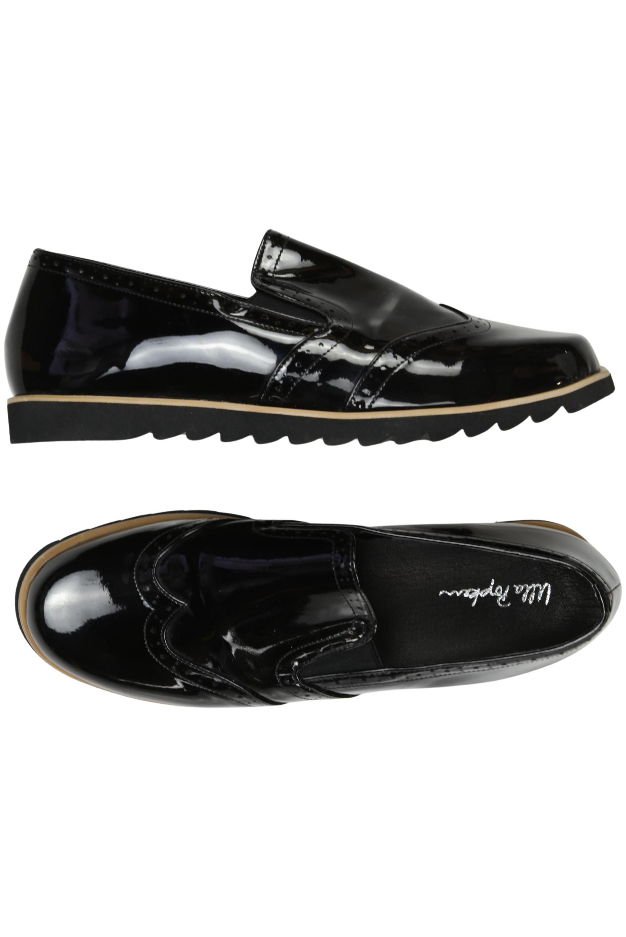 

Ulla Popken Damen Halbschuh, schwarz, Gr. 42