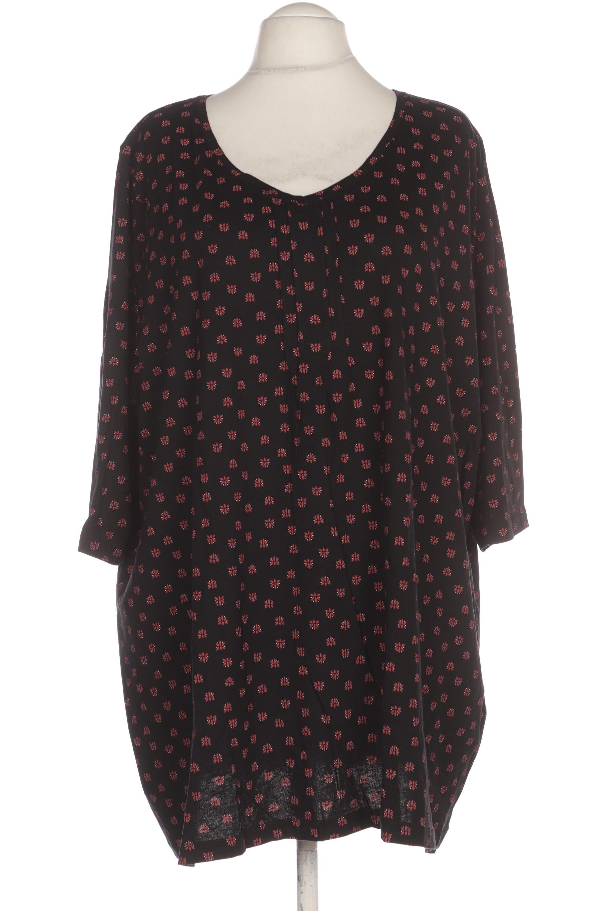 

Ulla Popken Damen T-Shirt, schwarz, Gr. 58
