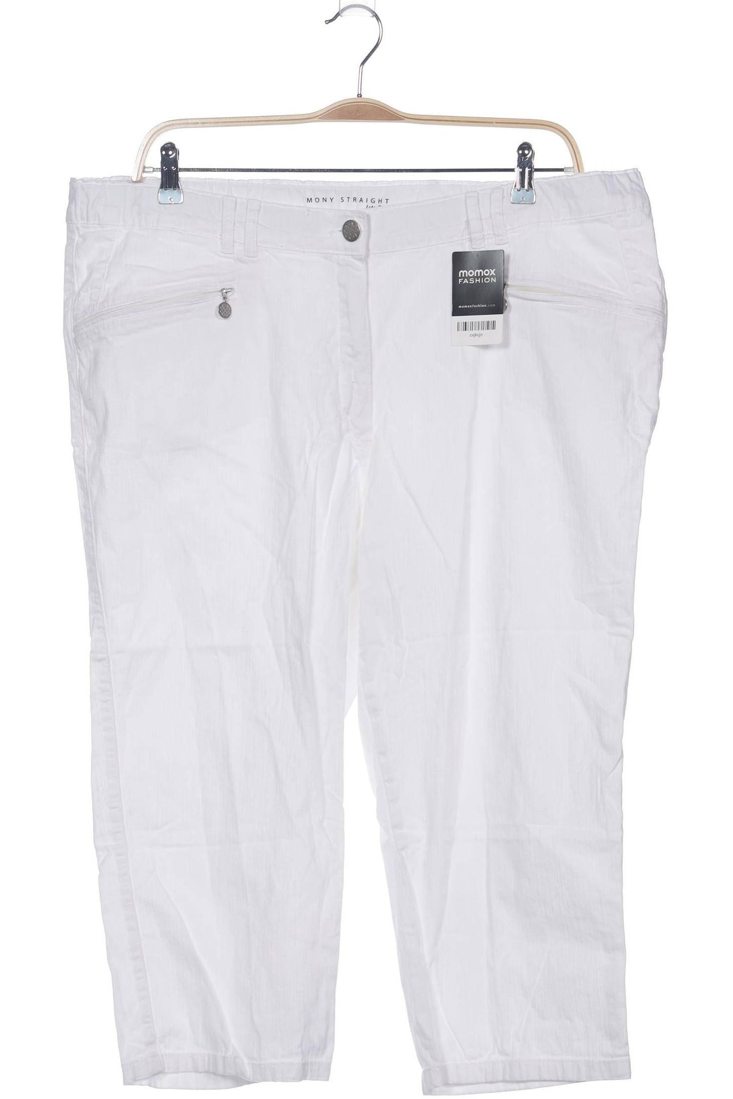 

Ulla Popken Damen Jeans, weiß, Gr. 52