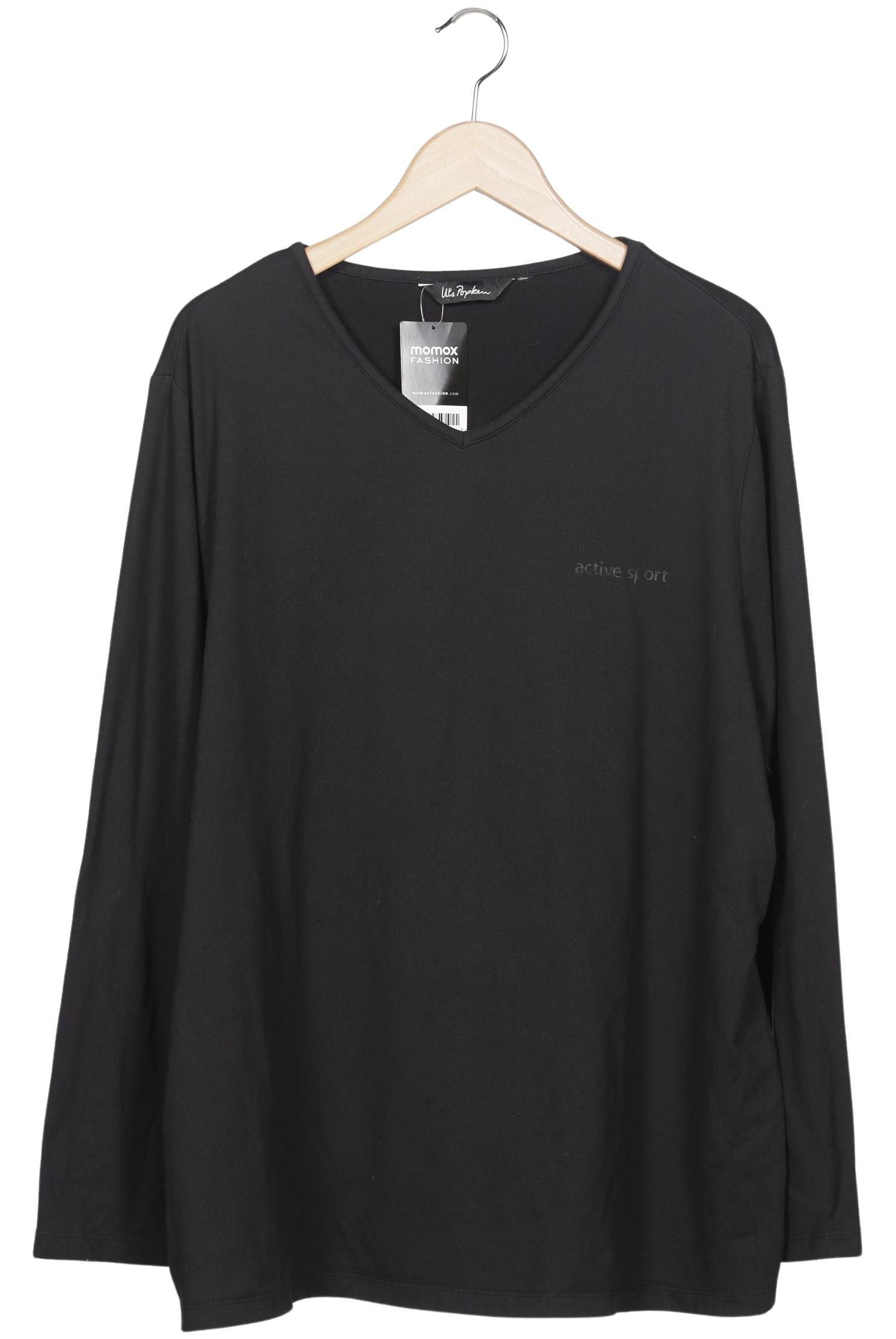 

Ulla Popken Damen Langarmshirt, schwarz, Gr. 48