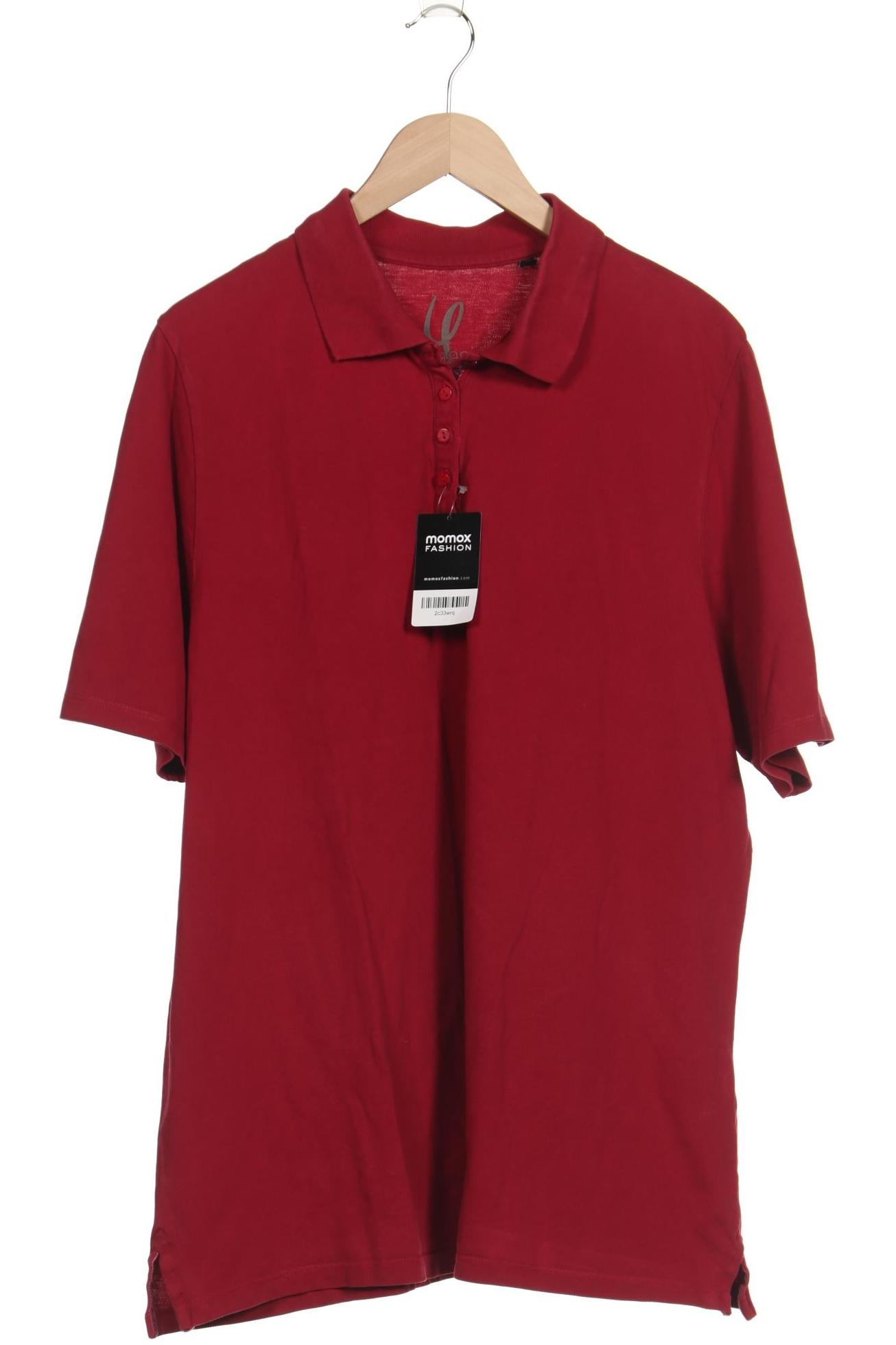 

Ulla Popken Damen Poloshirt, rot, Gr. 46