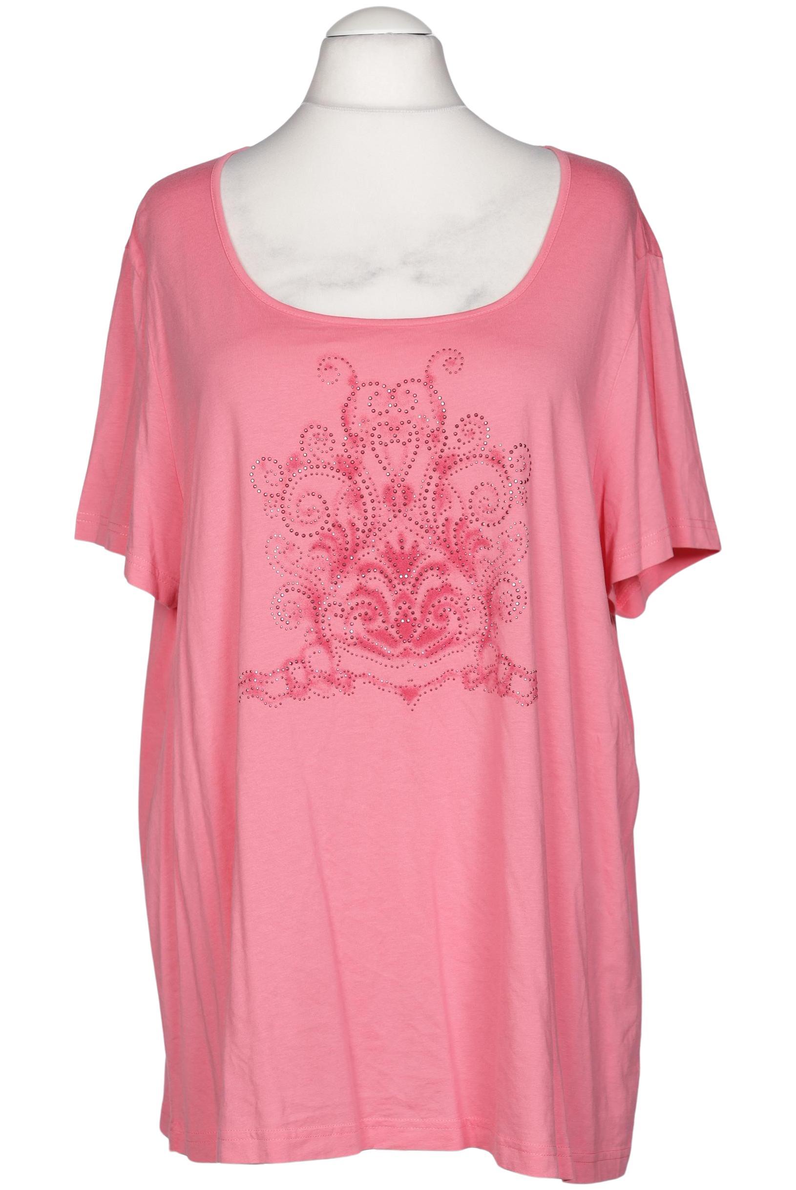 

Ulla Popken Damen T-Shirt, pink, Gr. 54