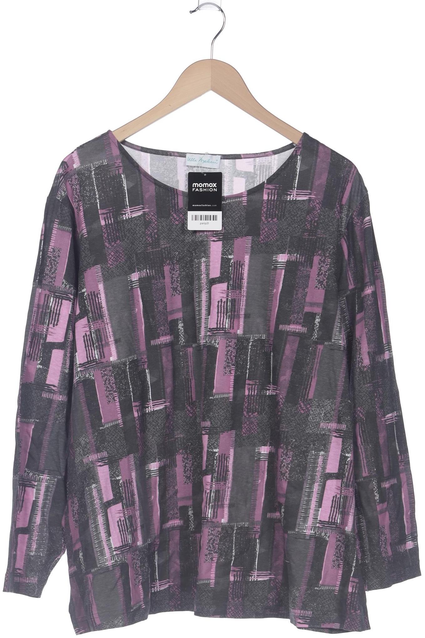 

Ulla Popken Damen Langarmshirt, grau, Gr. 46